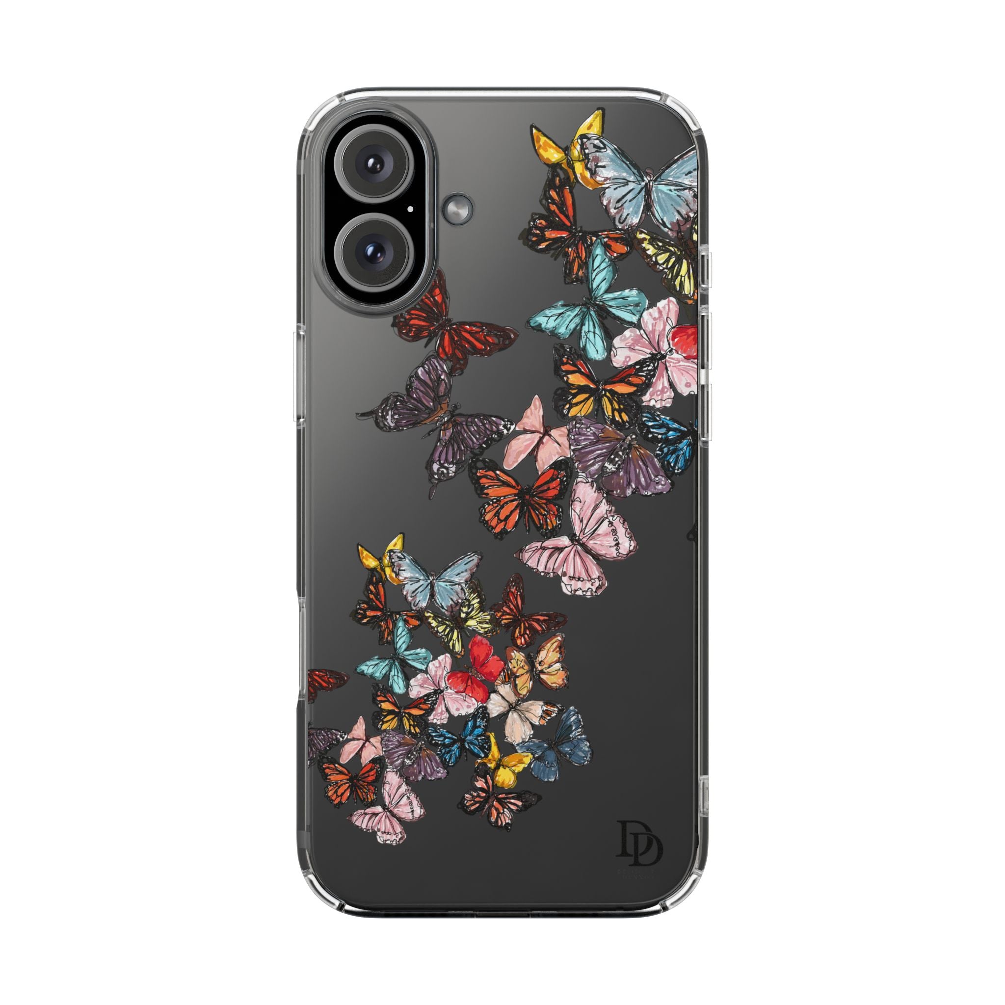 Clear Butterfly Phone Cases