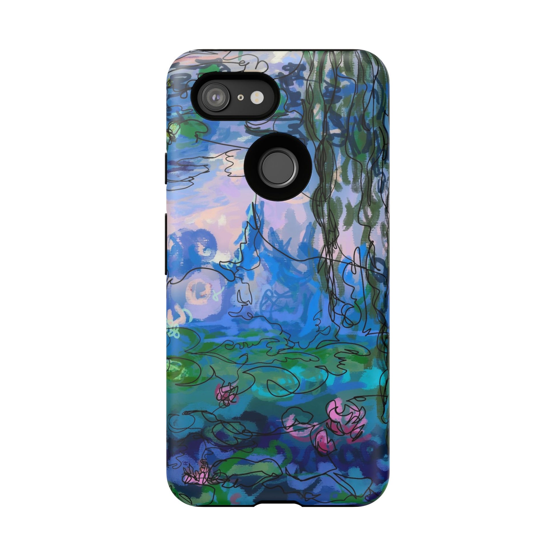 (Non-iphones) Tough Cases - Waterlilies