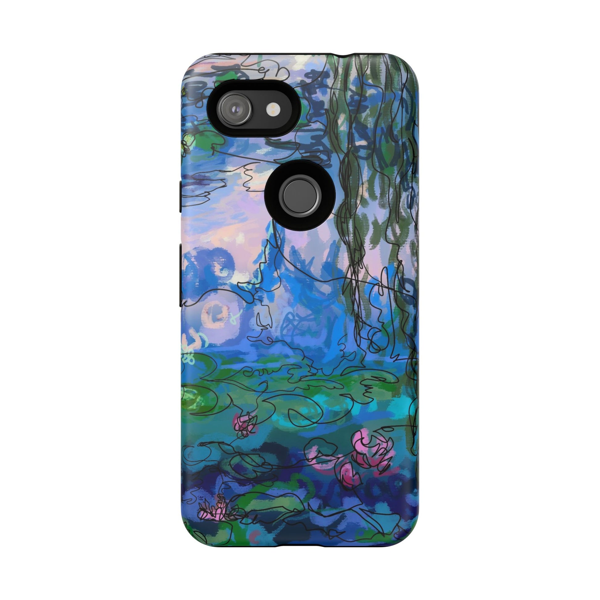 (Non-iphones) Tough Cases - Waterlilies