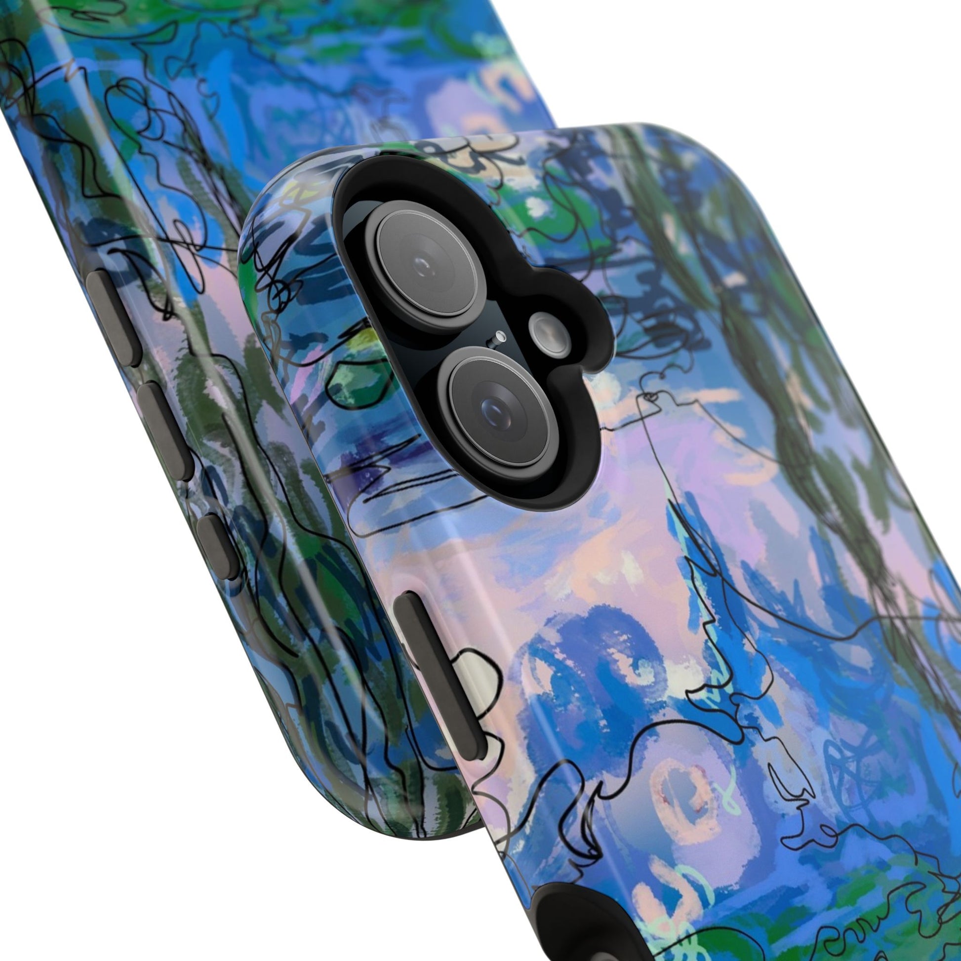 Magnetic Tough Cases - Waterlilies