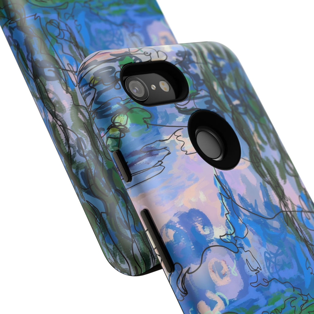 (Non-iphones) Tough Cases - Waterlilies