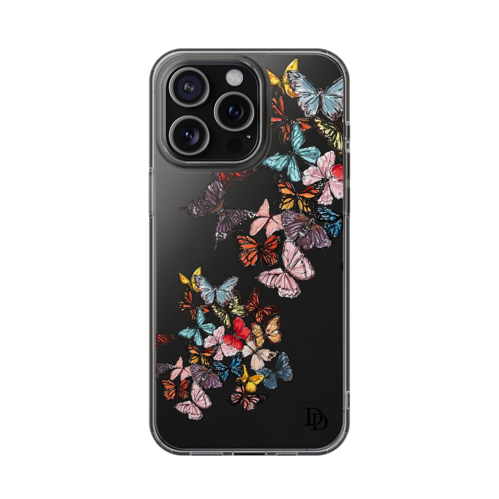 Clear Butterfly Phone Cases