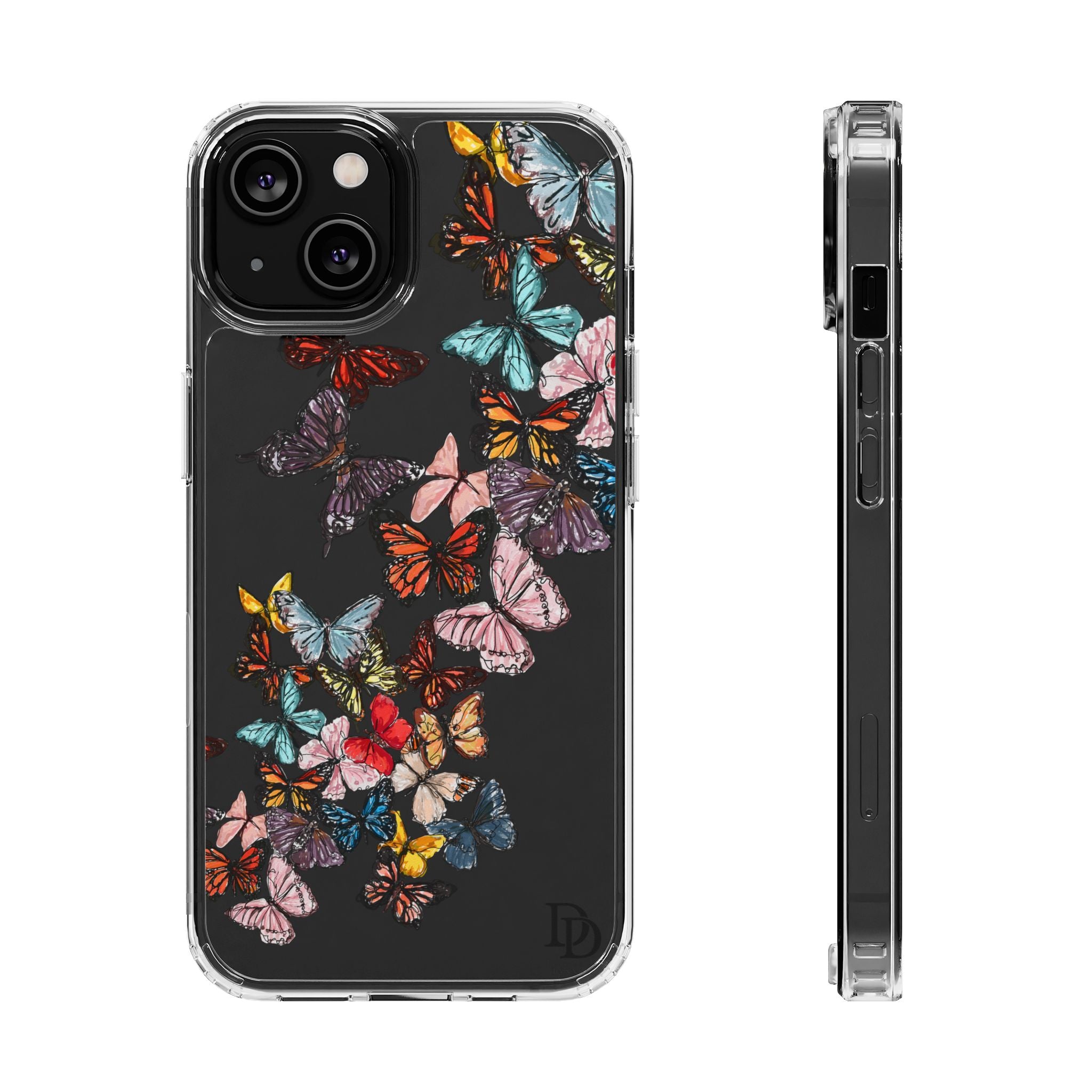 Clear Butterfly Phone Cases