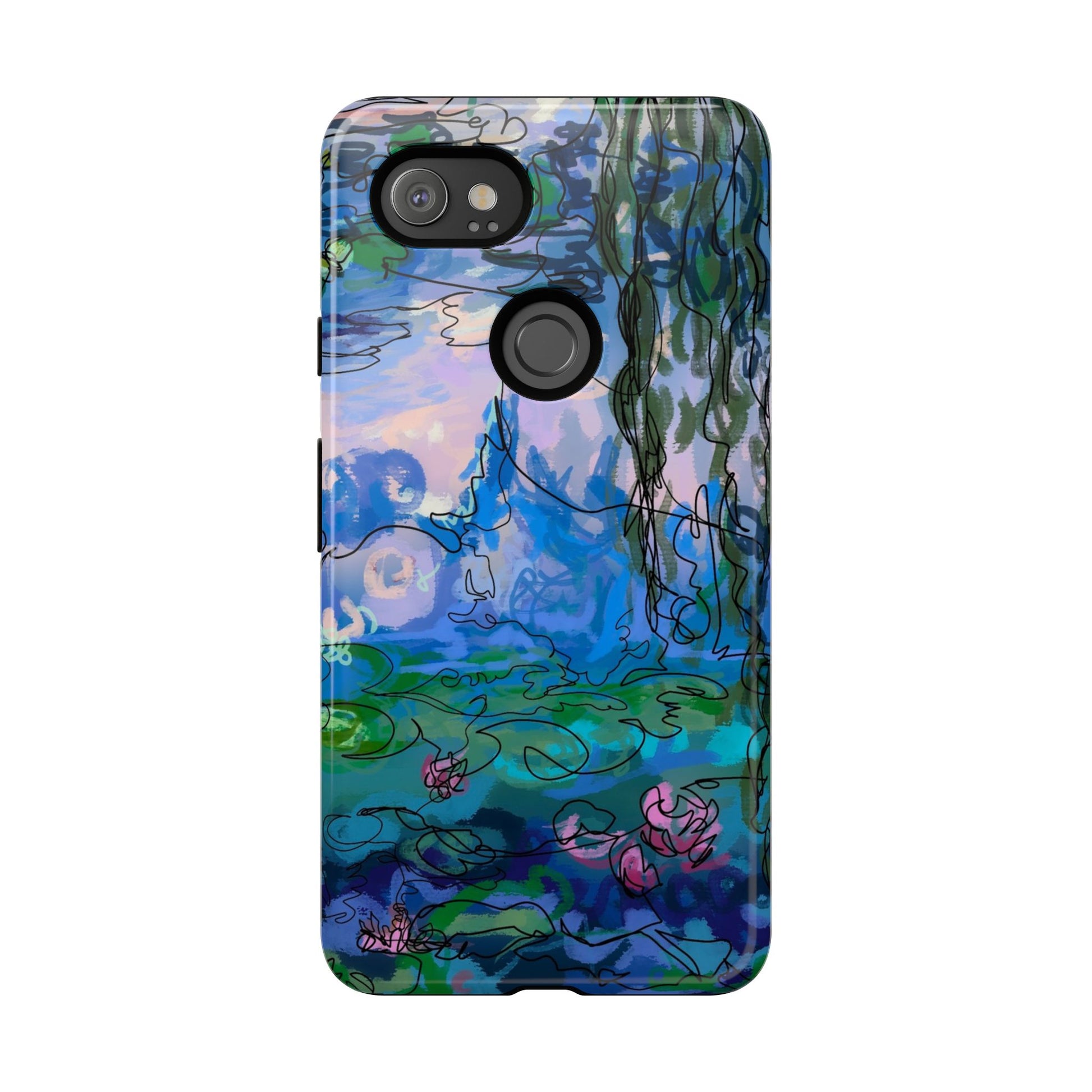 (Non-iphones) Tough Cases - Waterlilies
