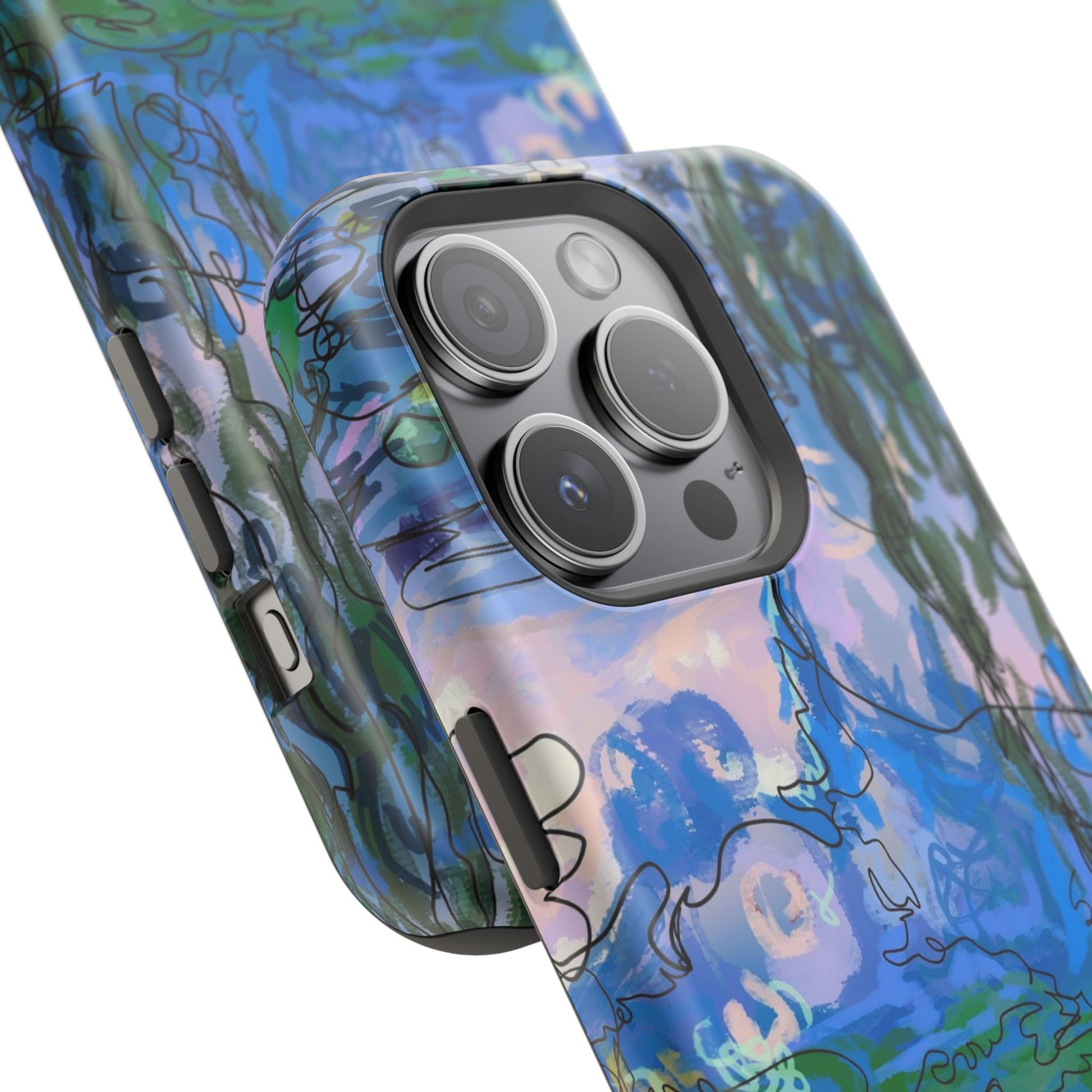 Magnetic Tough Cases - Waterlilies