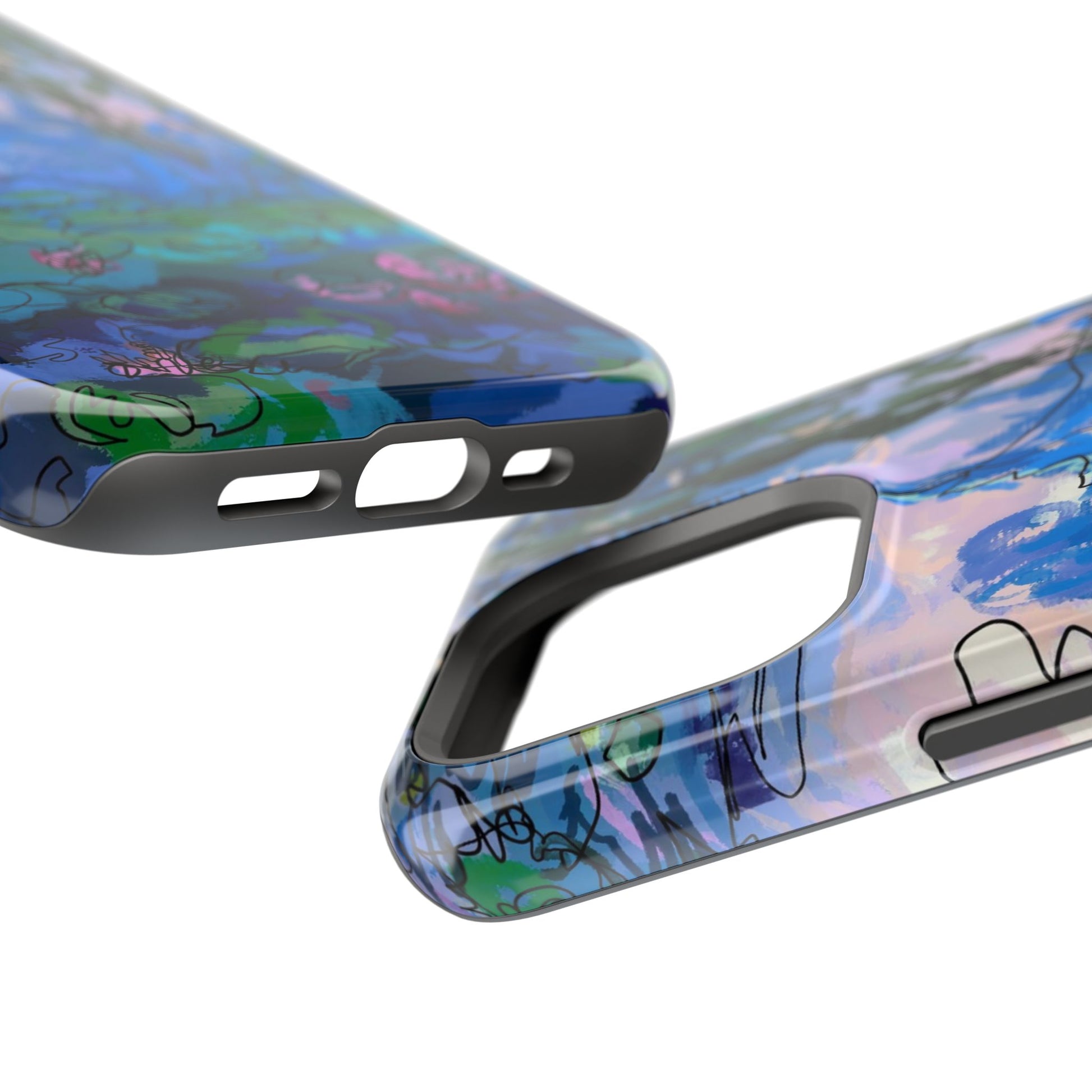 Magnetic Tough Cases - Waterlilies