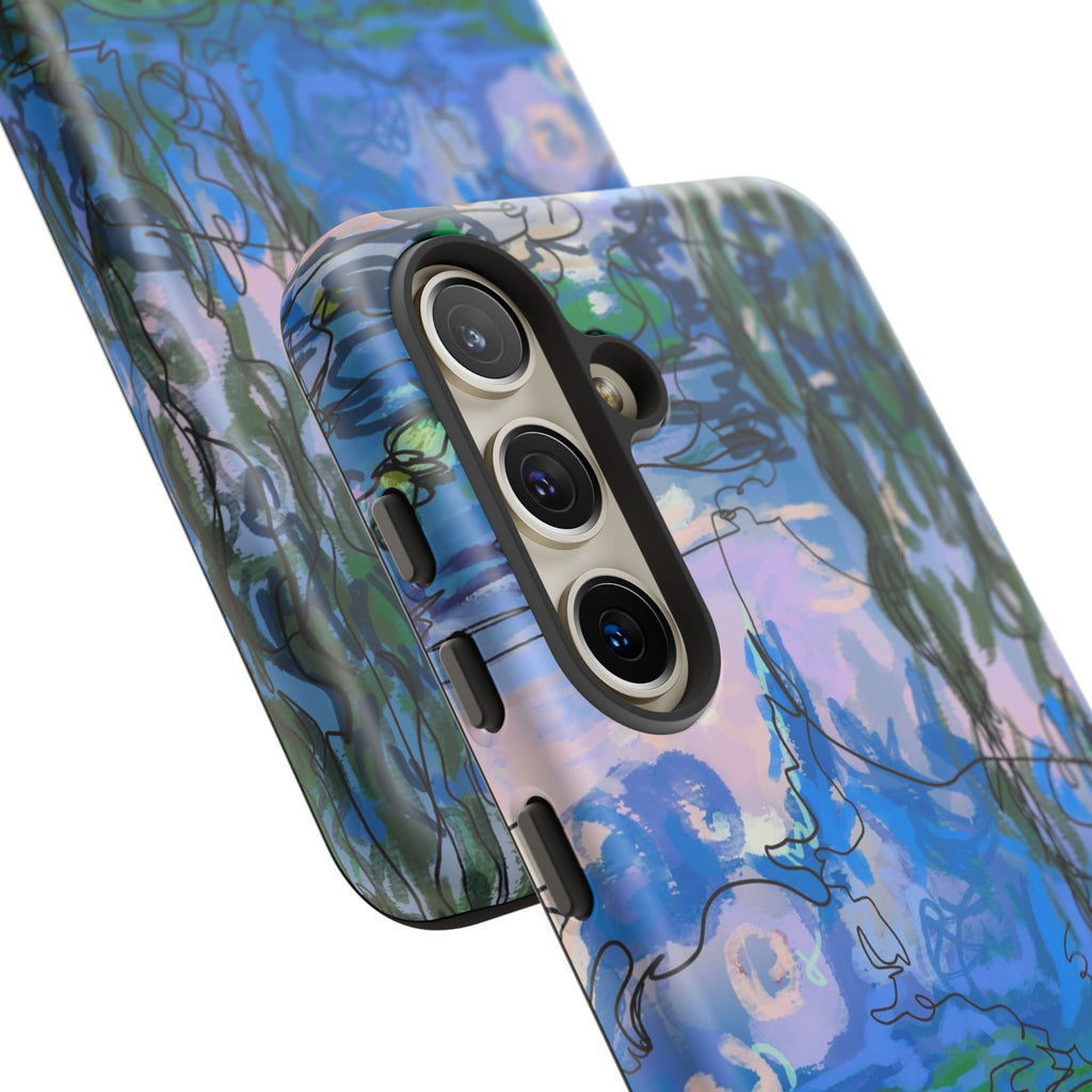 (Non-iphones) Tough Cases - Waterlilies