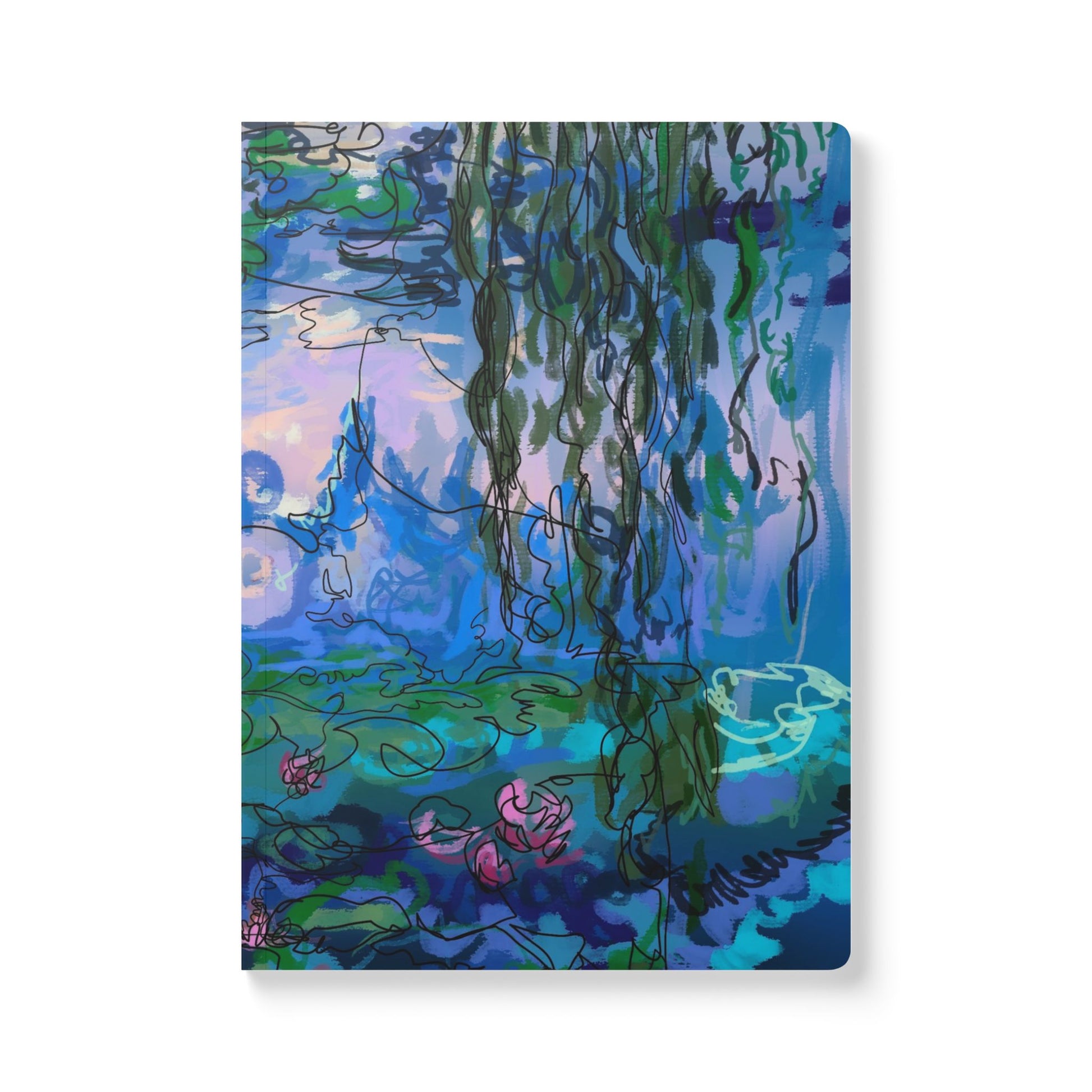 Waterlilies Softcover Journal