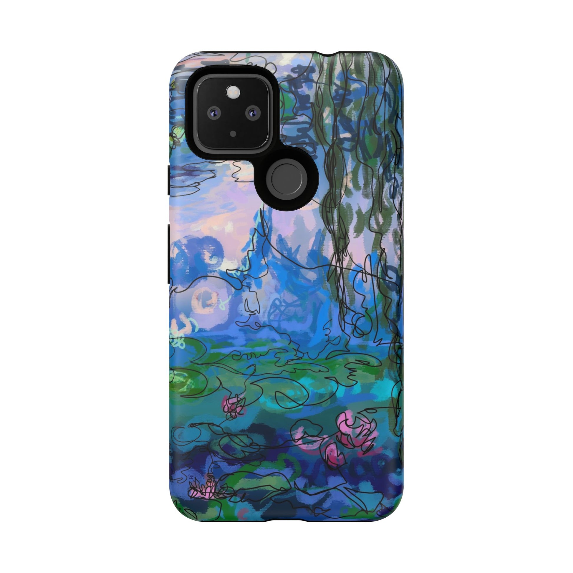 (Non-iphones) Tough Cases - Waterlilies