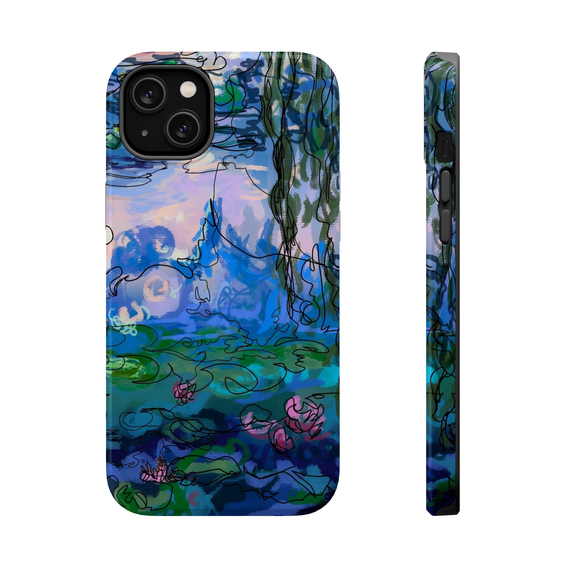Magnetic Tough Cases - Waterlilies