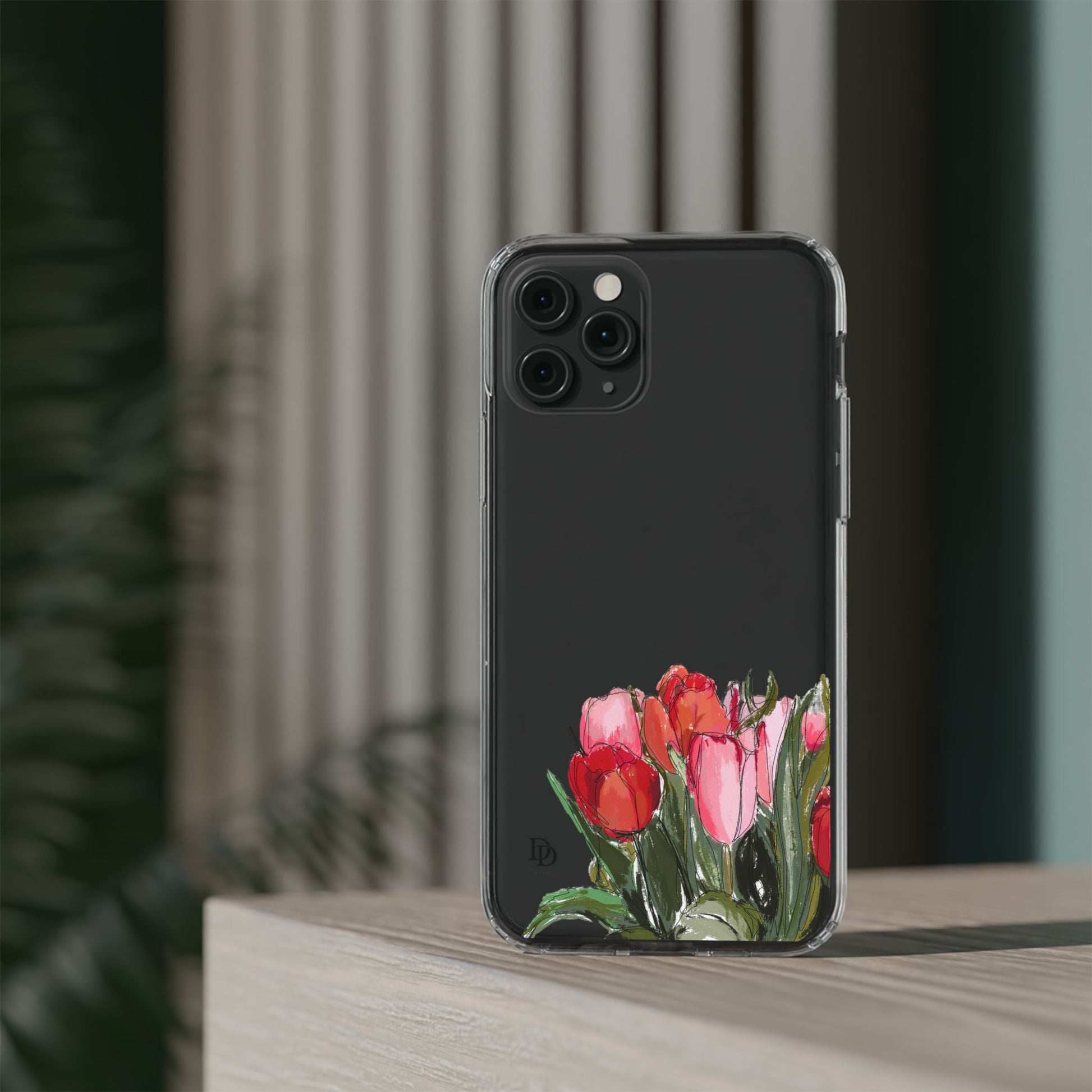 Dana's Tulips Clear Cases