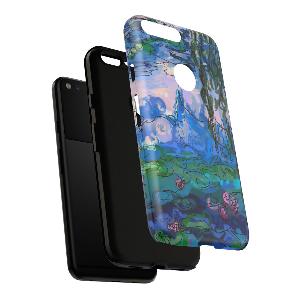 (Non-iphones) Tough Cases - Waterlilies