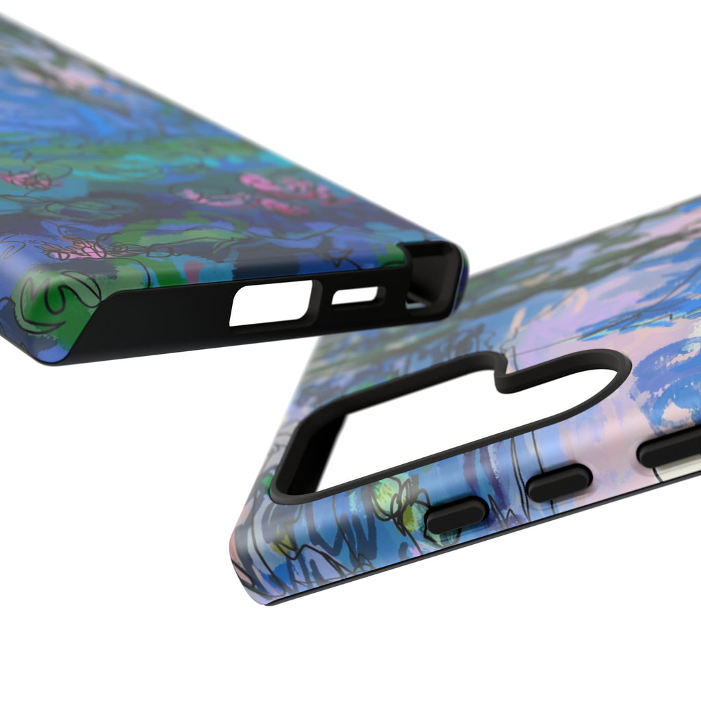 (Non-iphones) Tough Cases - Waterlilies