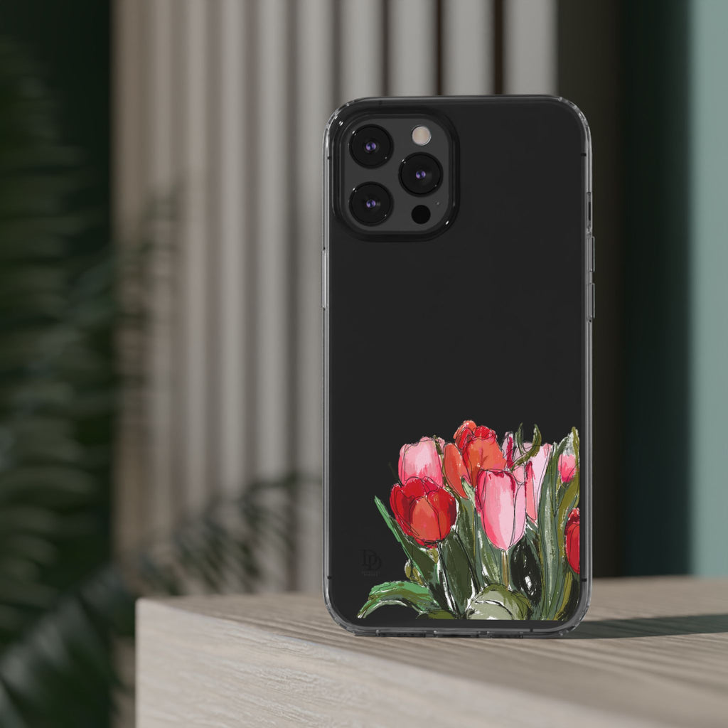 Dana's Tulips Clear Cases