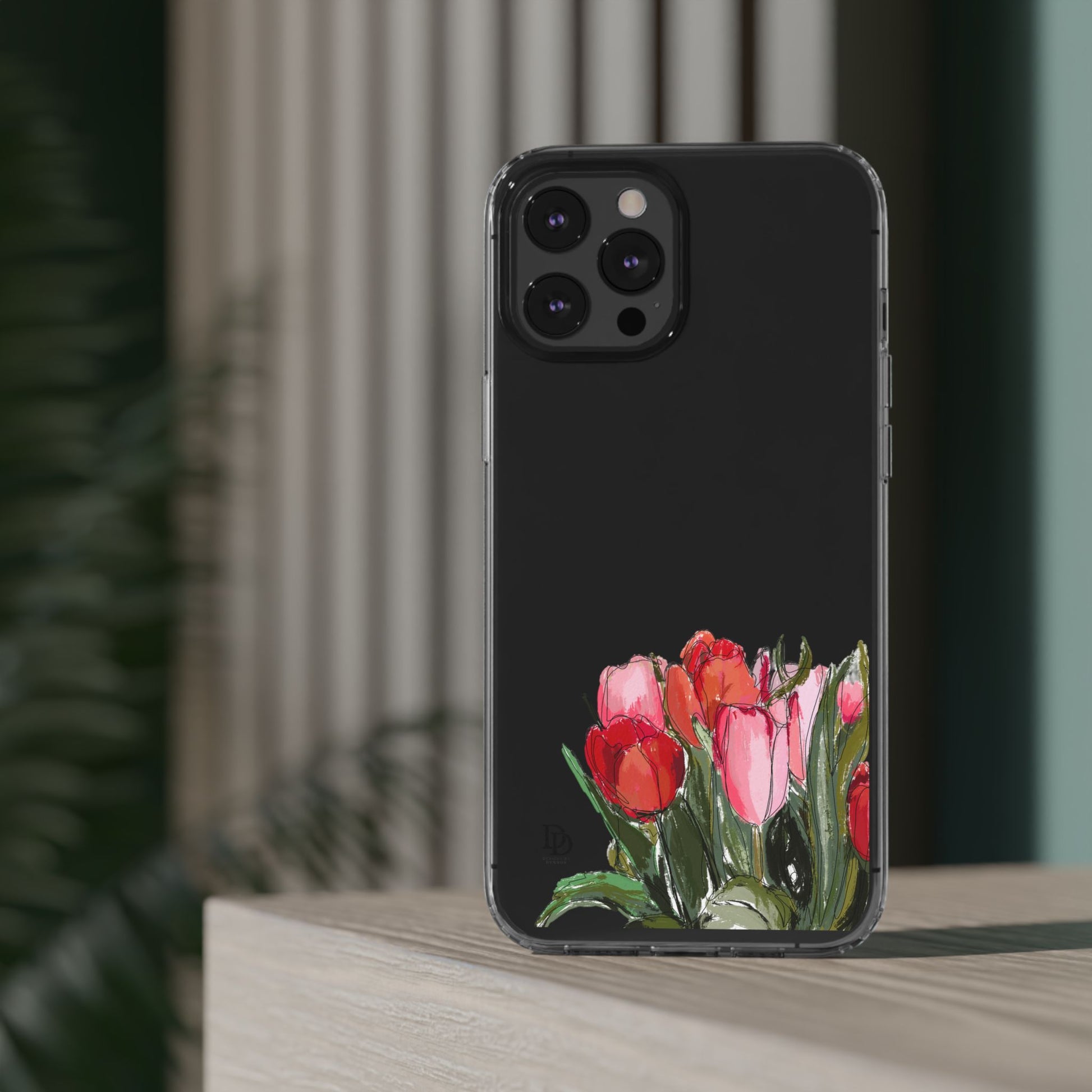 Dana's Tulips Clear Cases