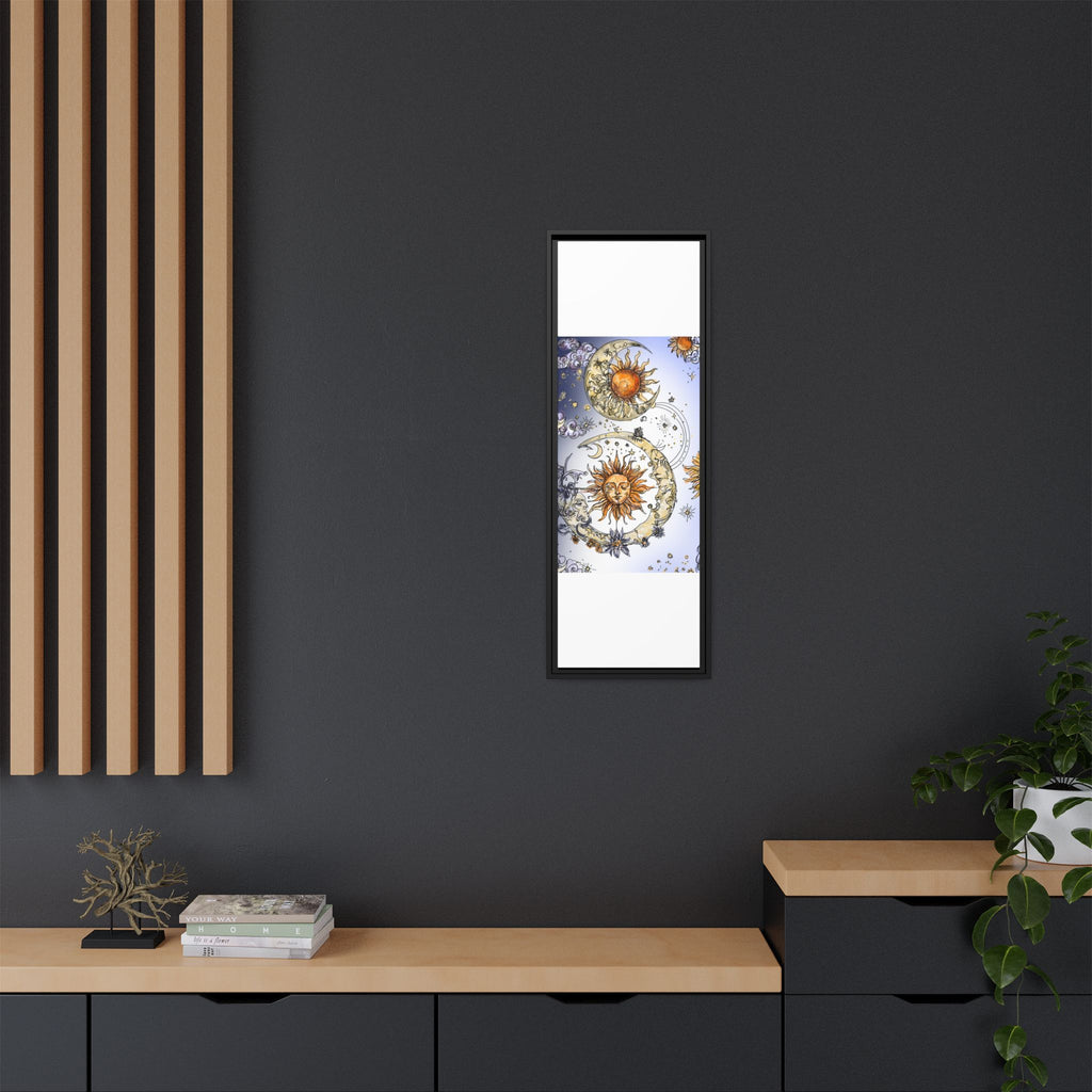 Celestial Matte Canvas, Framed (Multi-color)