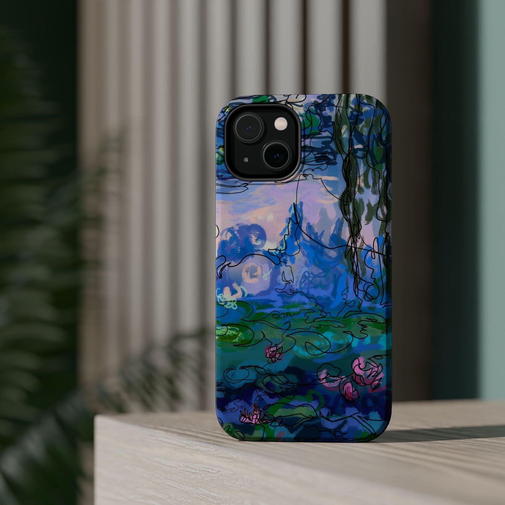 Magnetic Tough Cases - Waterlilies