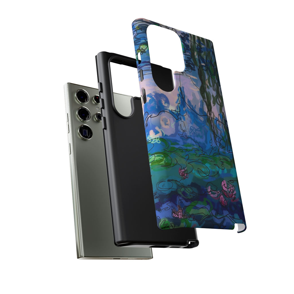 (Non-iphones) Tough Cases - Waterlilies