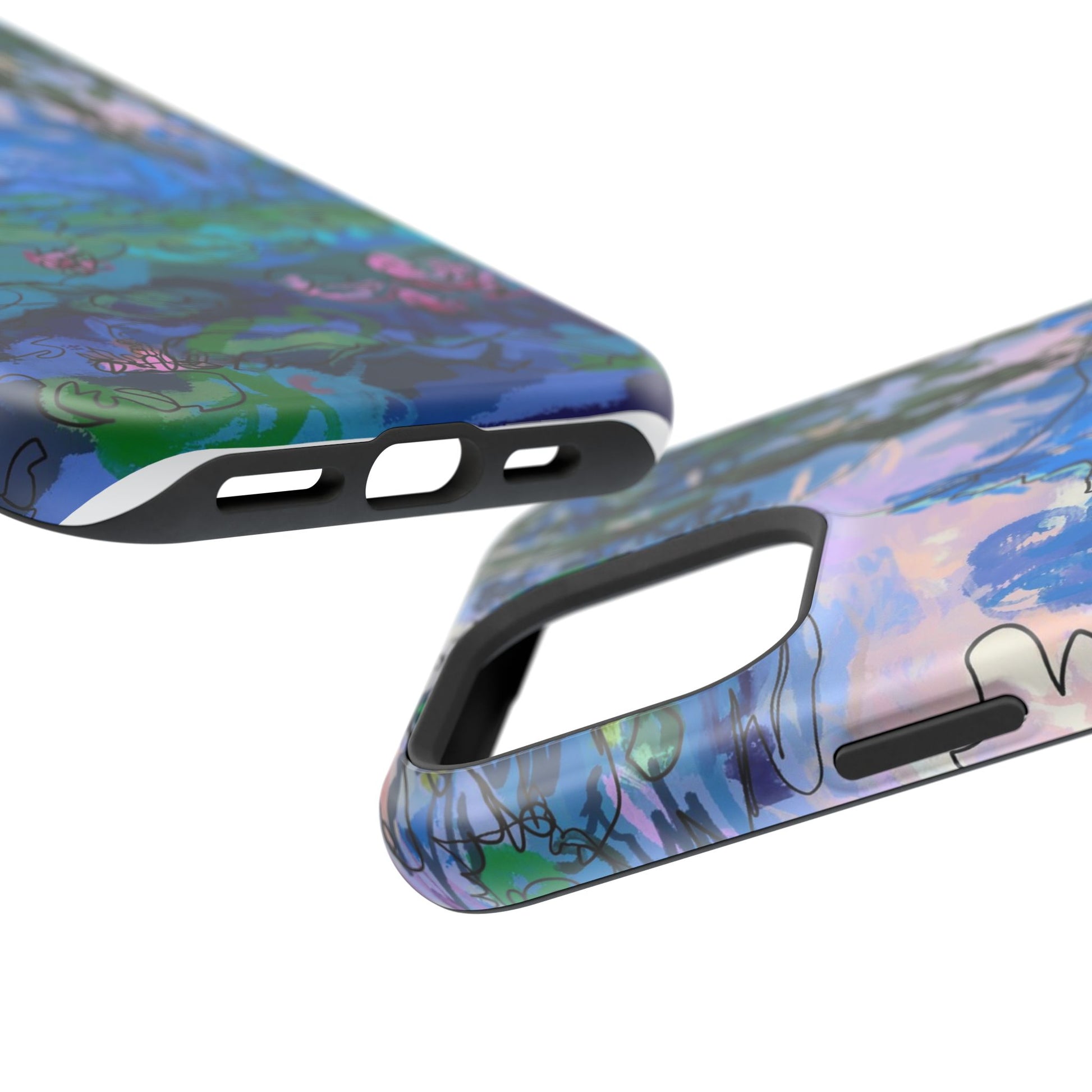 Magnetic Tough Cases - Waterlilies