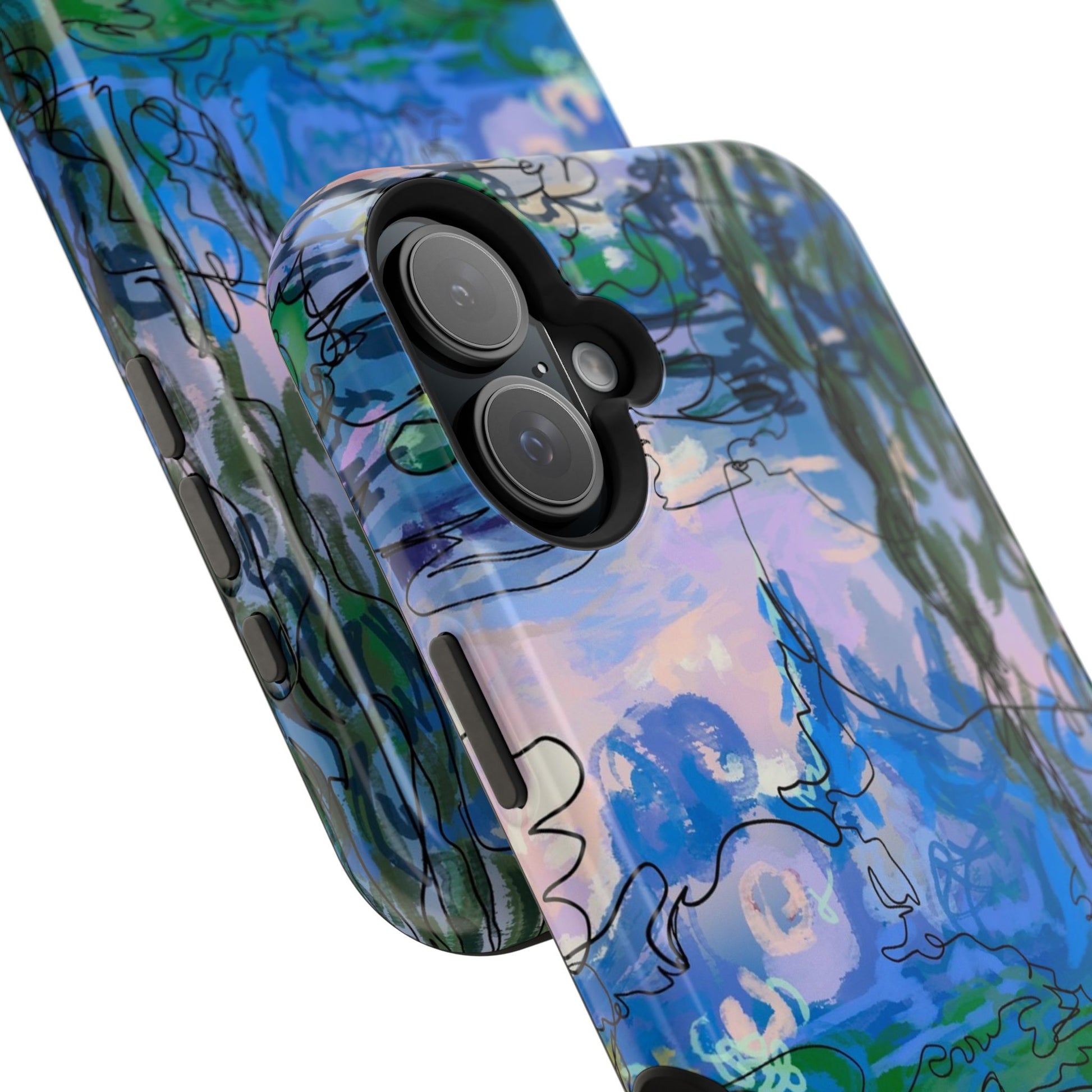 Magnetic Tough Cases - Waterlilies