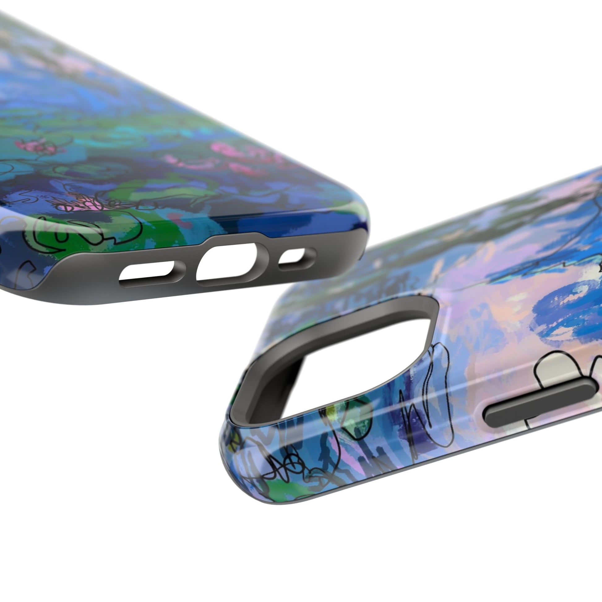 Magnetic Tough Cases - Waterlilies