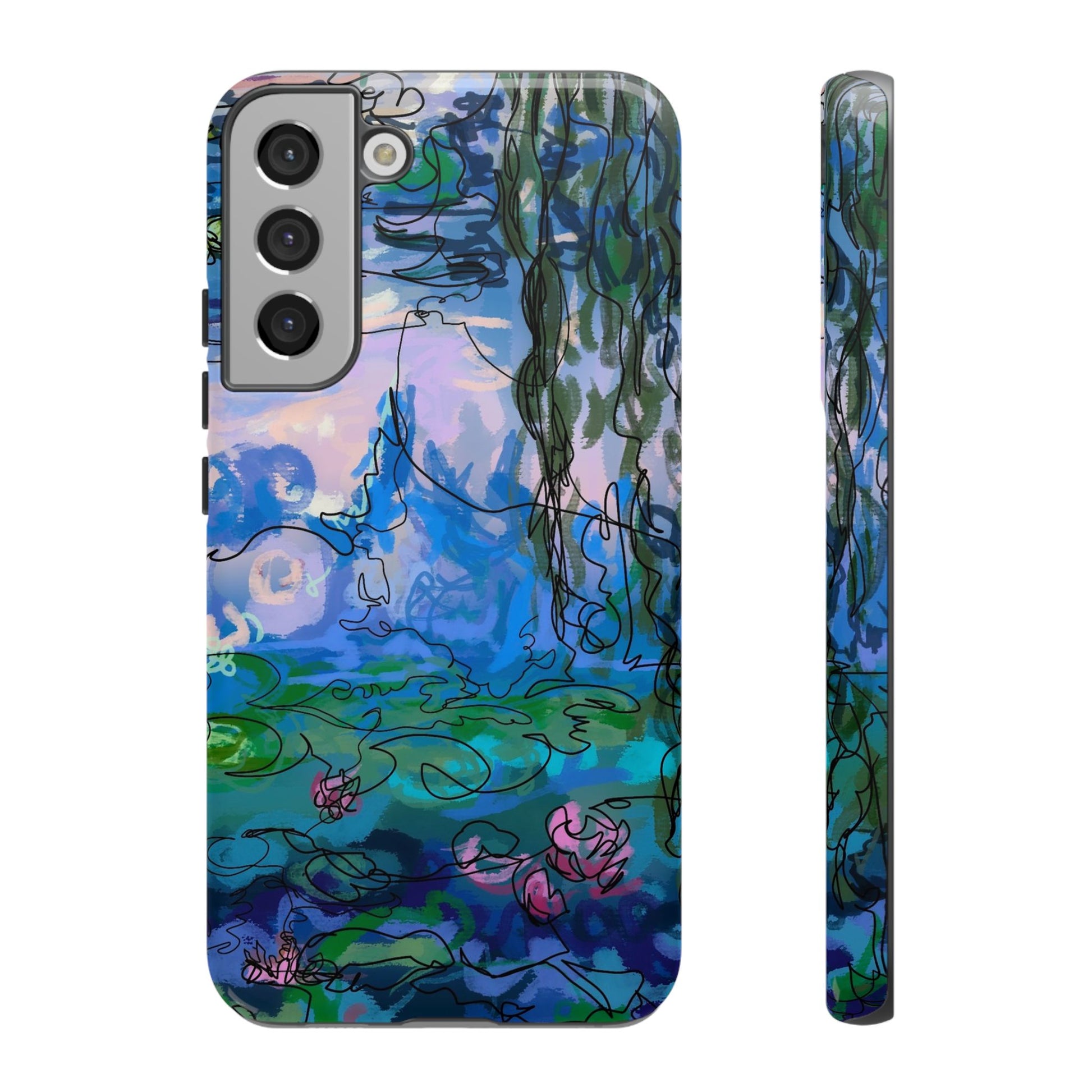 (Non-iphones) Tough Cases - Waterlilies