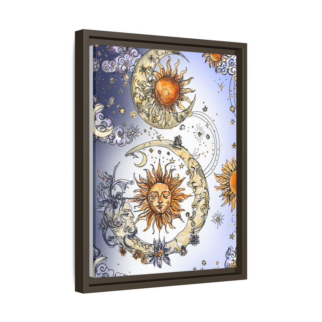 Celestial Matte Canvas, Framed (Multi-color)