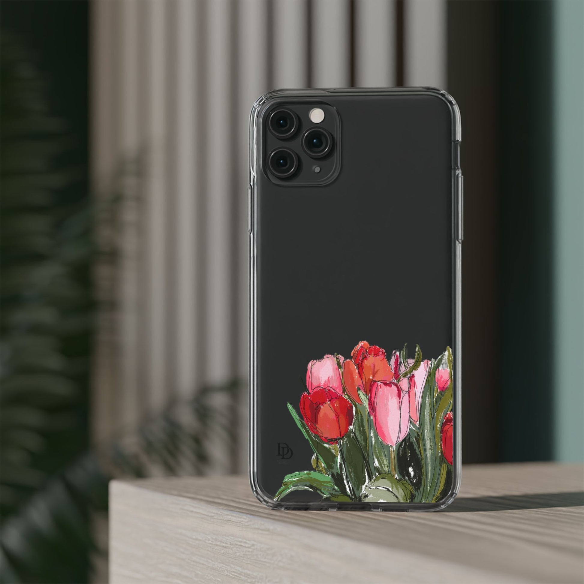 Dana's Tulips Clear Cases