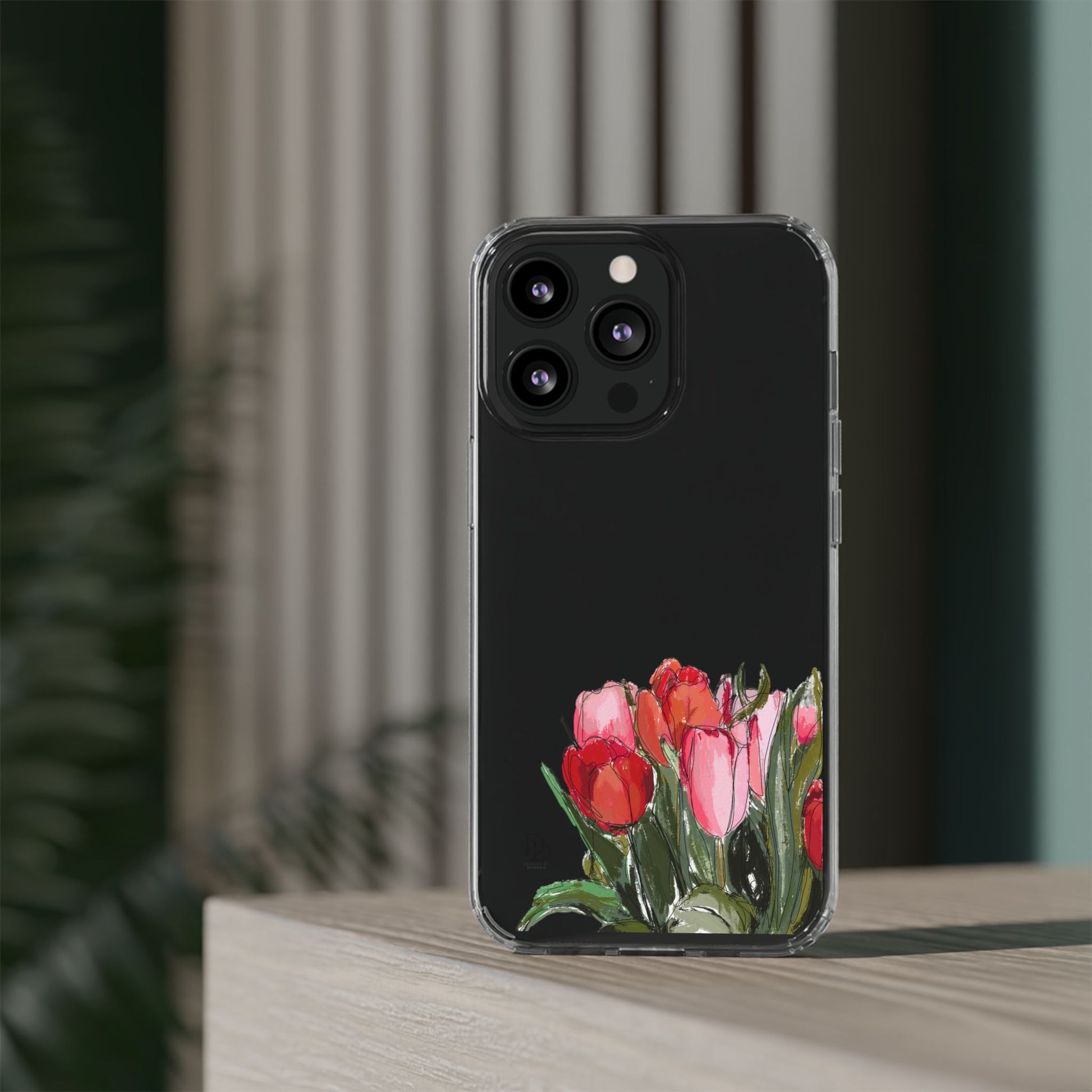 Dana's Tulips Clear Cases