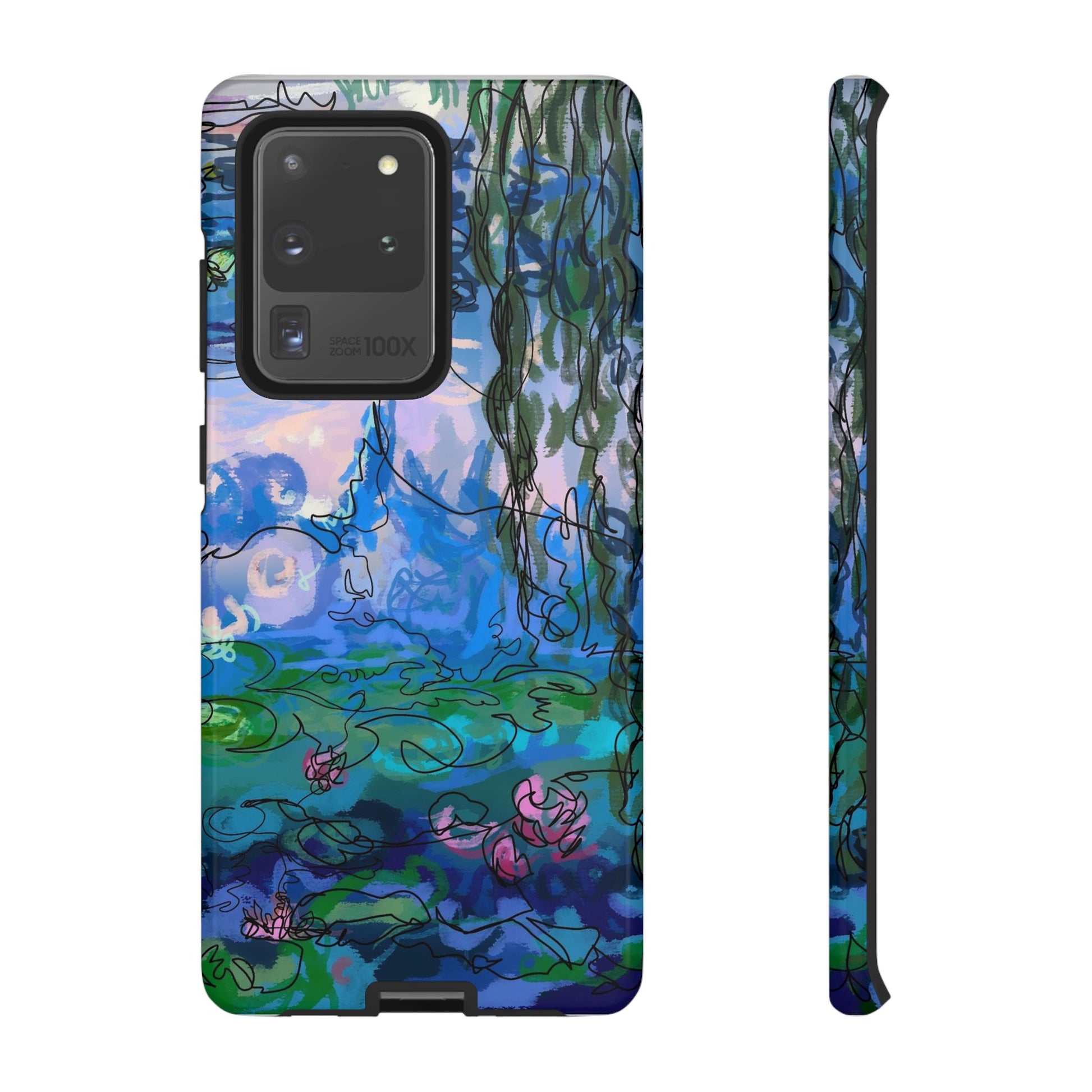 (Non-iphones) Tough Cases - Waterlilies