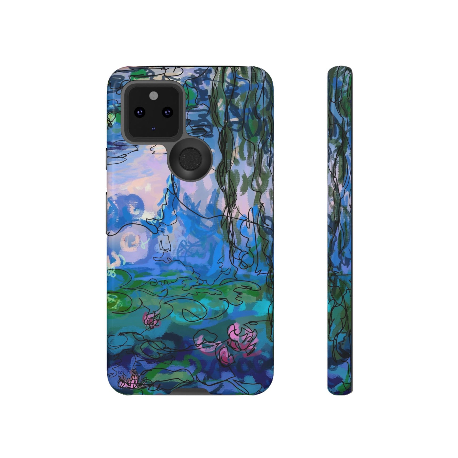 (Non-iphones) Tough Cases - Waterlilies