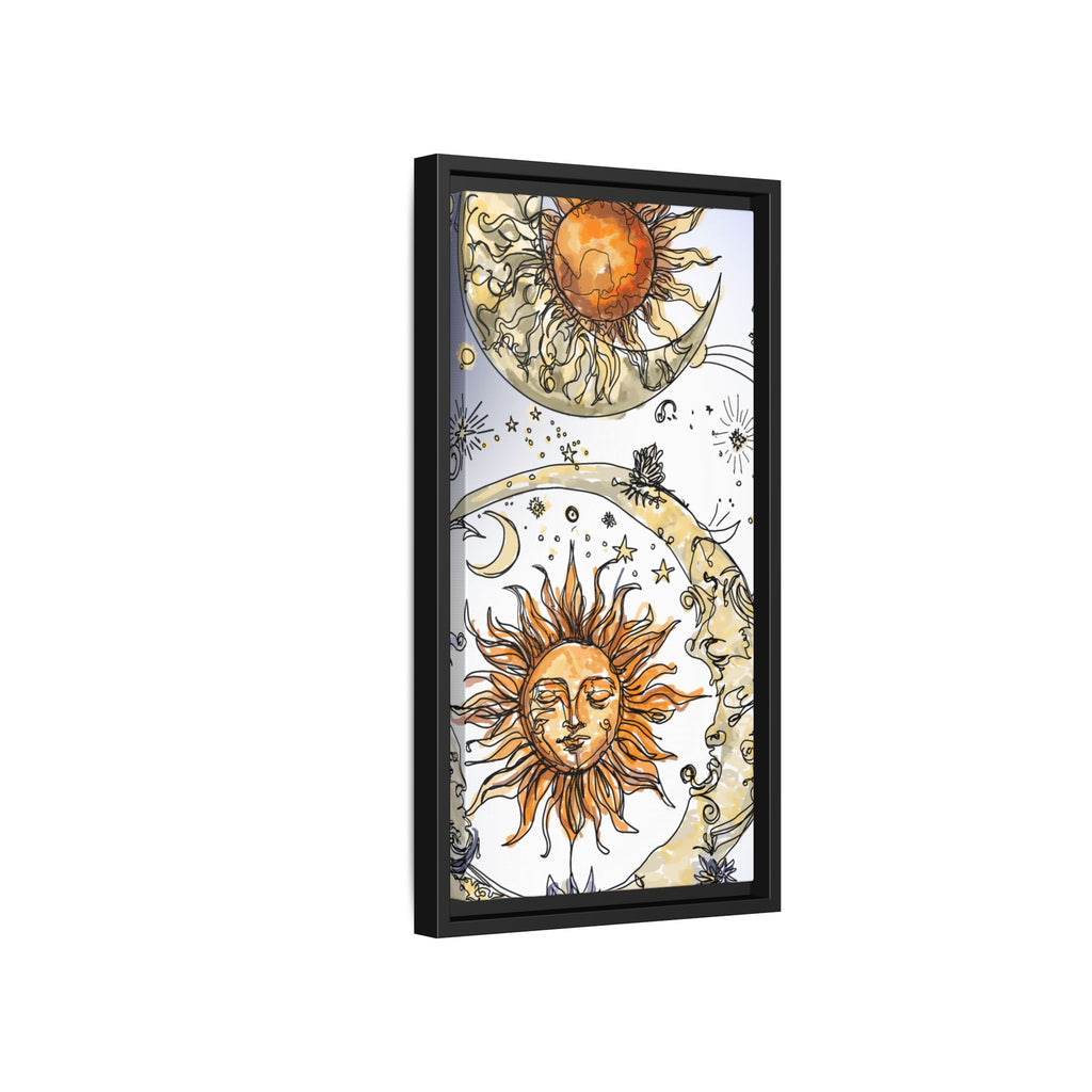 Celestial Matte Canvas, Framed (Multi-color)