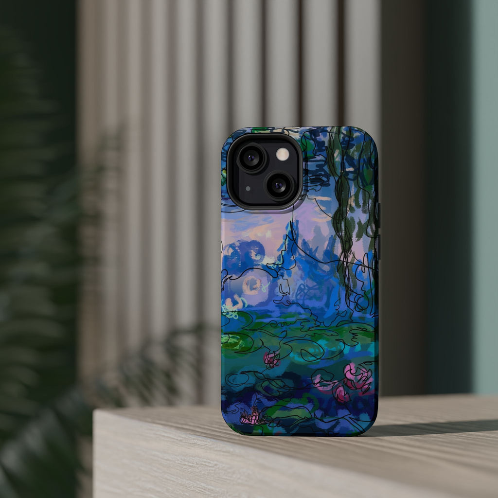 Magnetic Tough Cases - Waterlilies