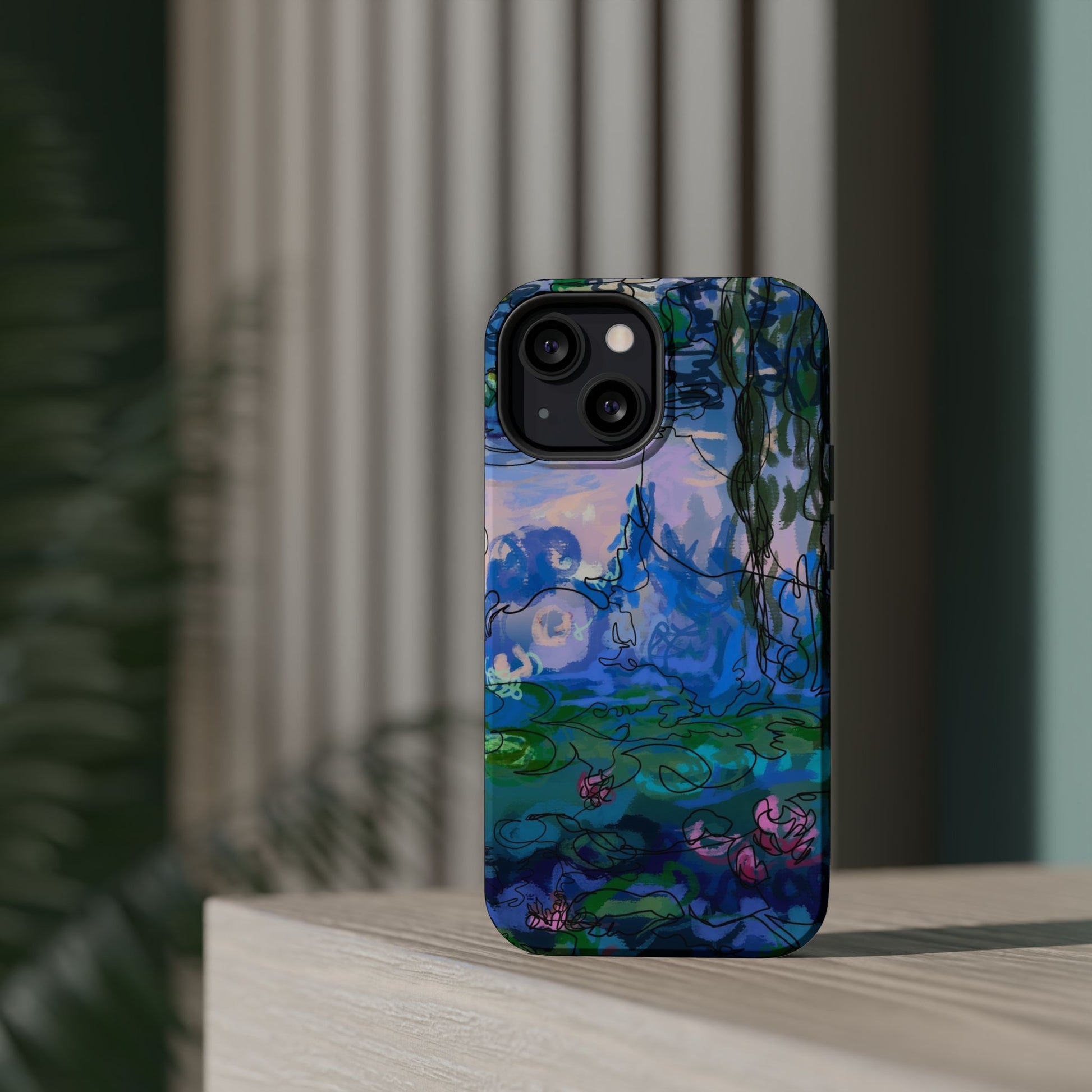 Magnetic Tough Cases - Waterlilies