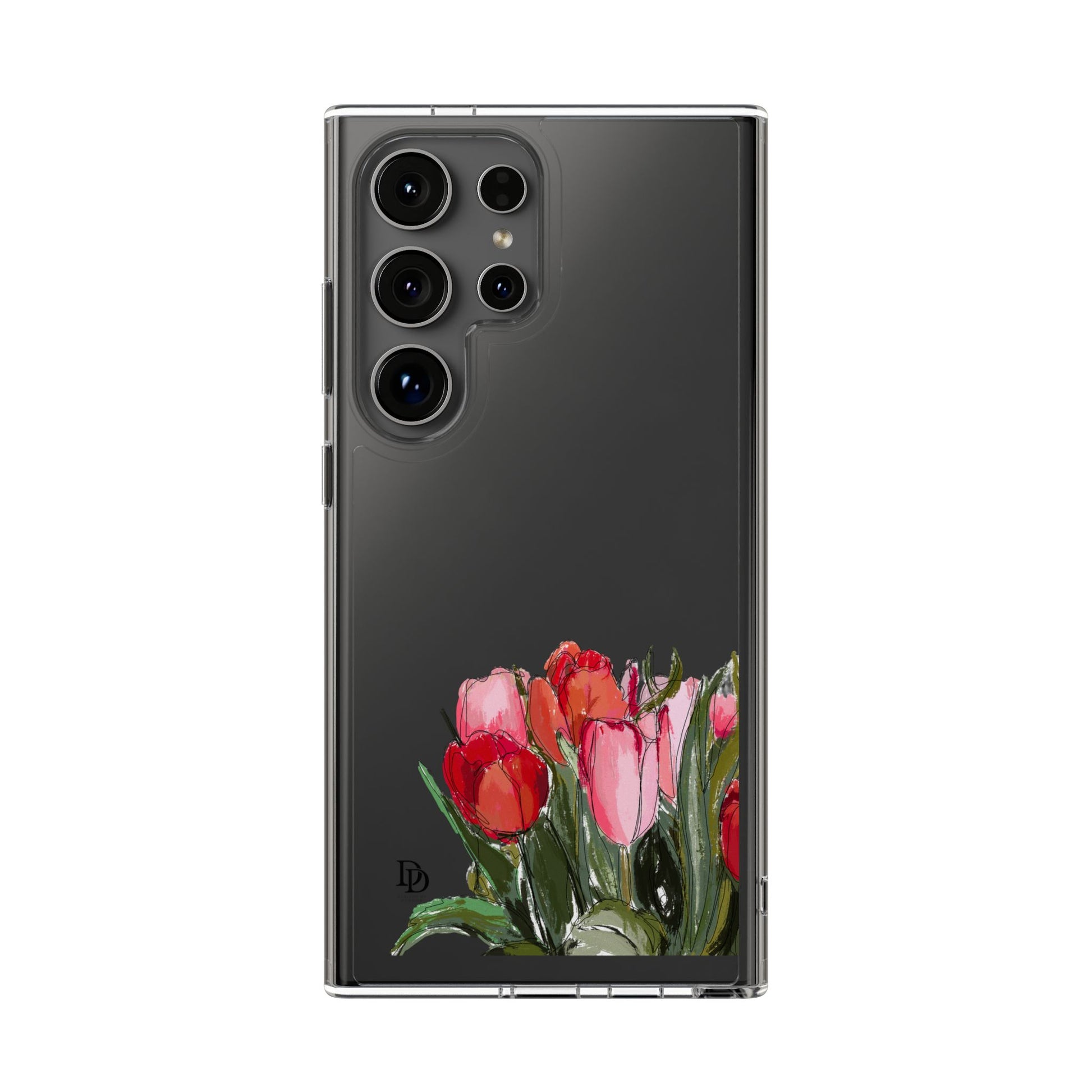 Dana's Tulips Clear Cases
