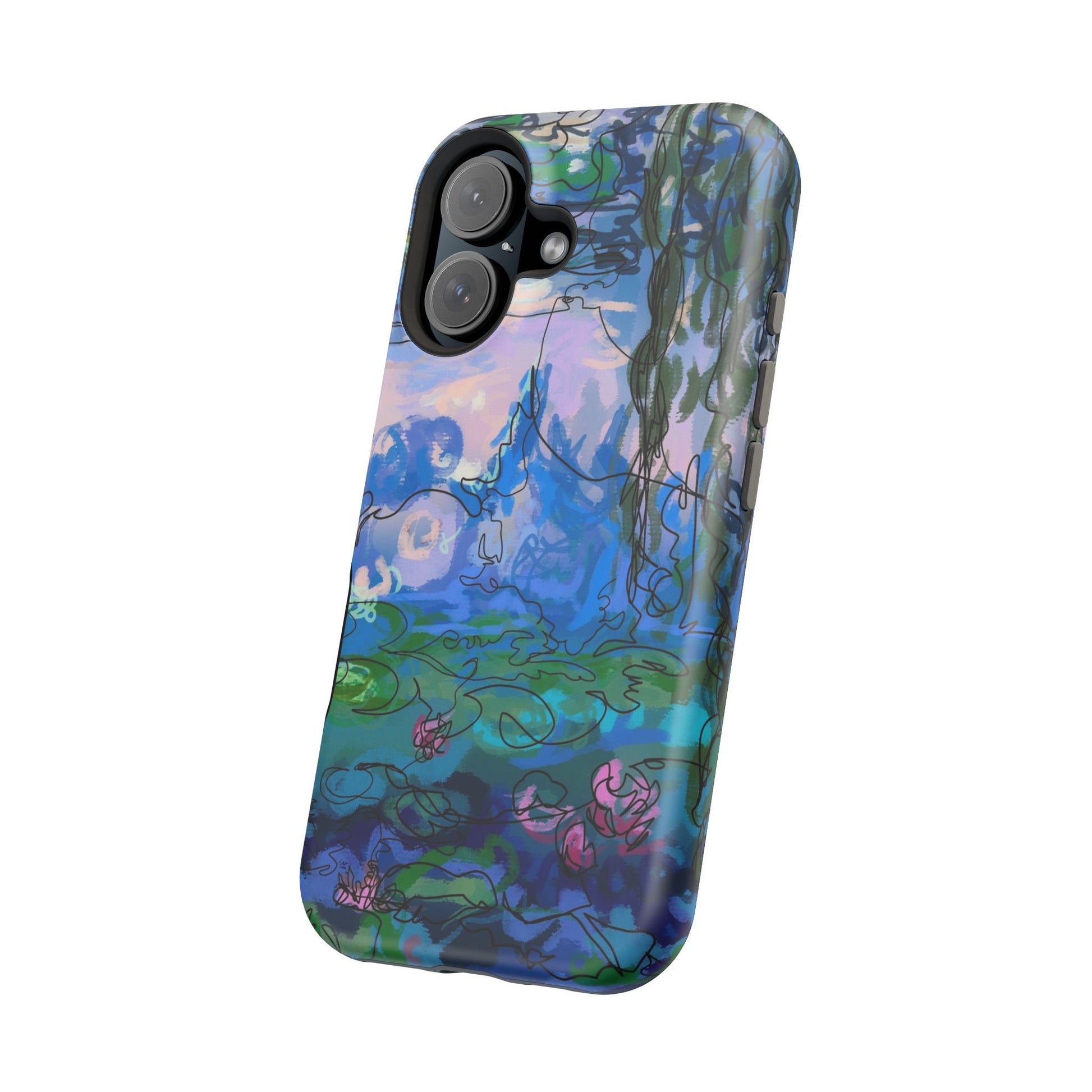Magnetic Tough Cases - Waterlilies
