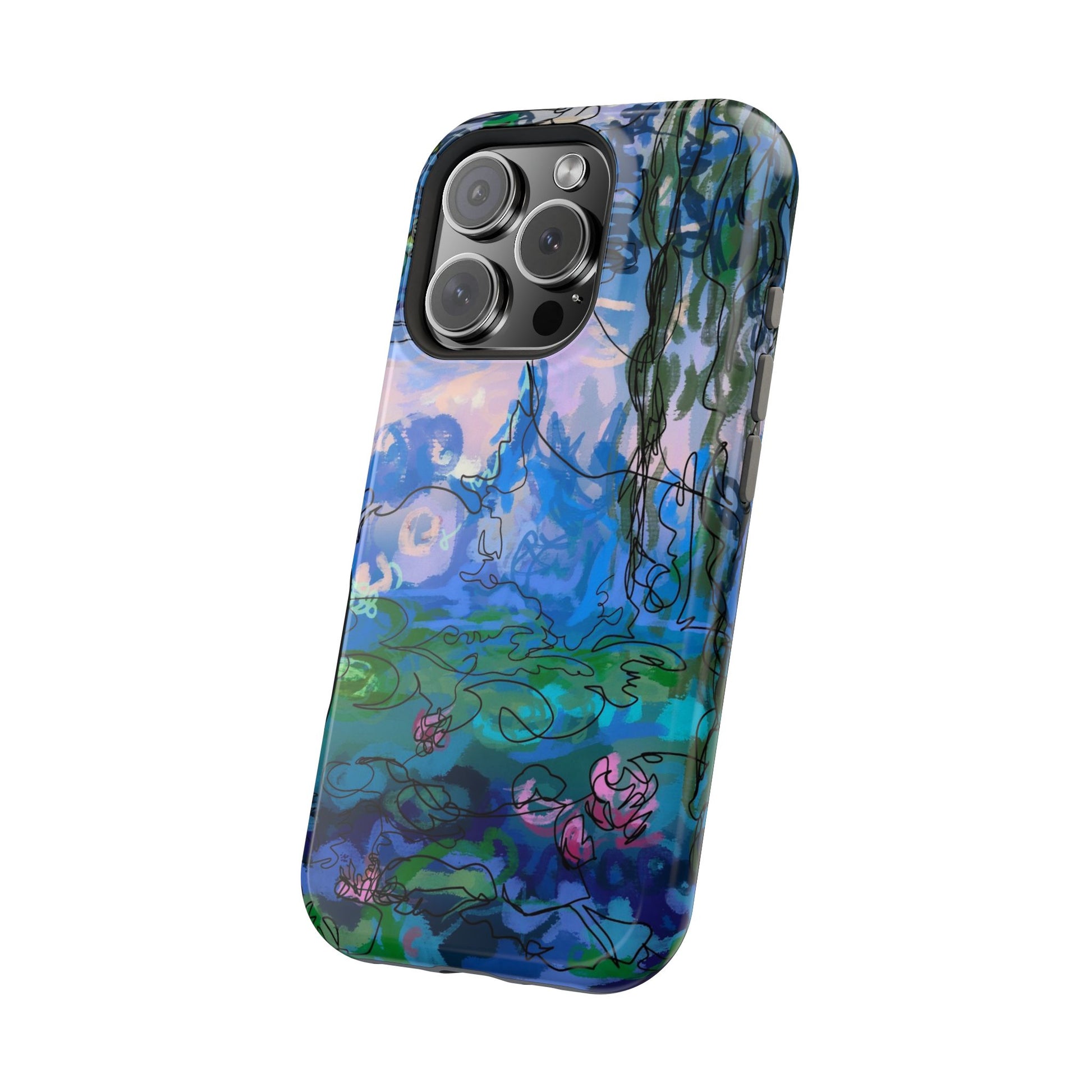 Magnetic Tough Cases - Waterlilies
