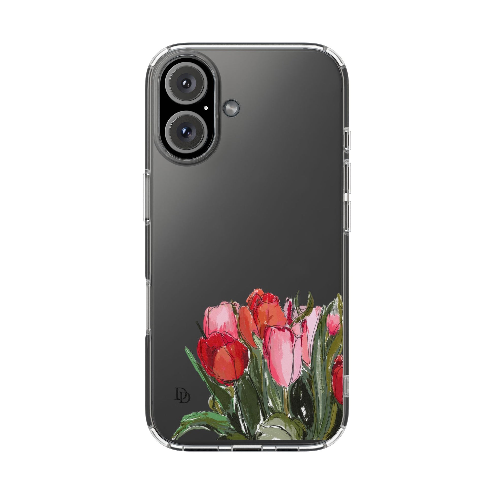Dana's Tulips Clear Cases