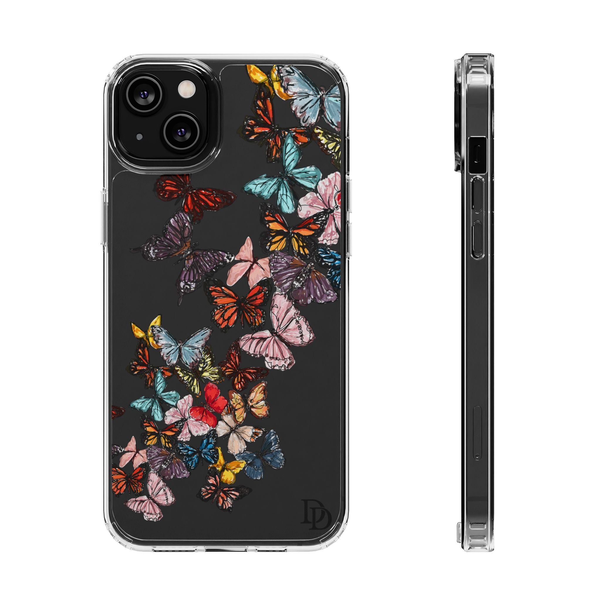 Clear Butterfly Phone Cases