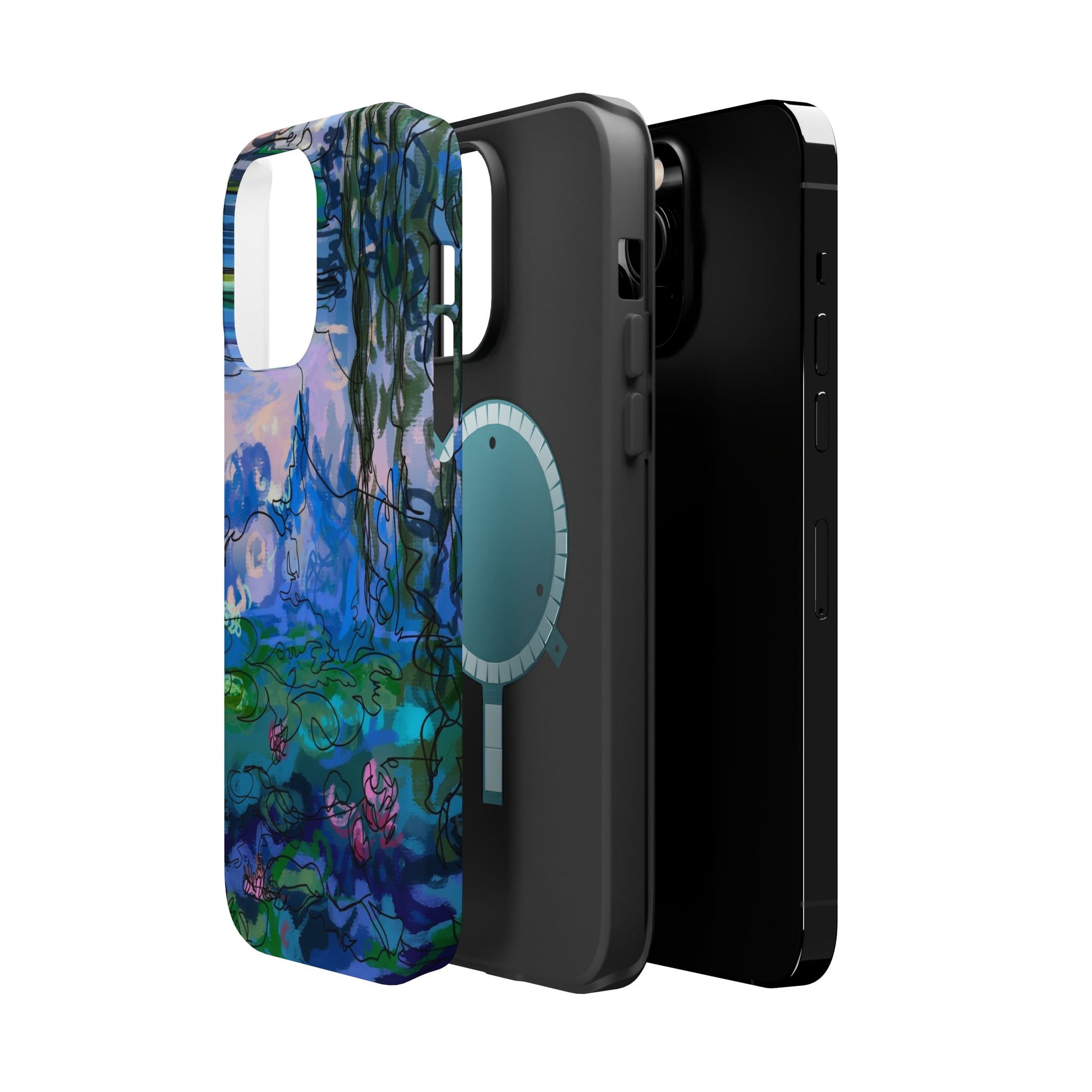 Magnetic Tough Cases - Waterlilies