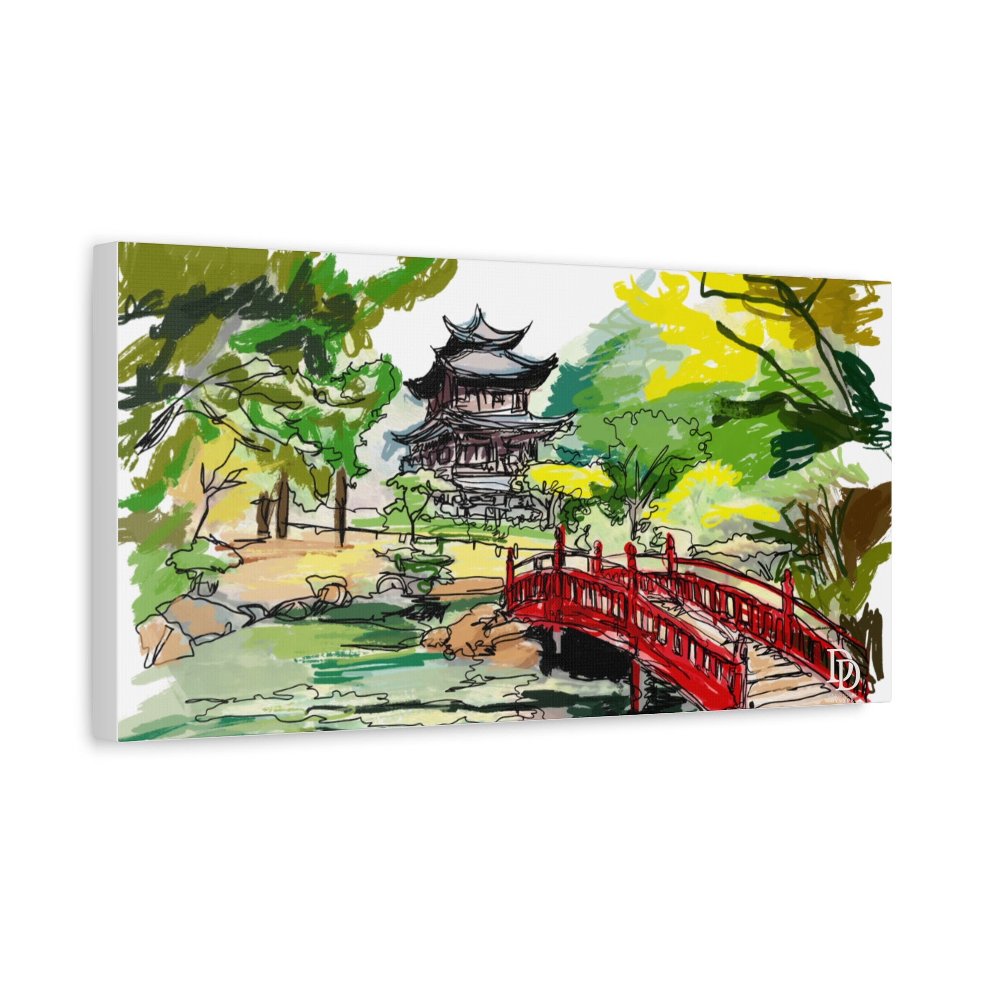 Kakehashi Matte Canvas, Stretched, 1.25"