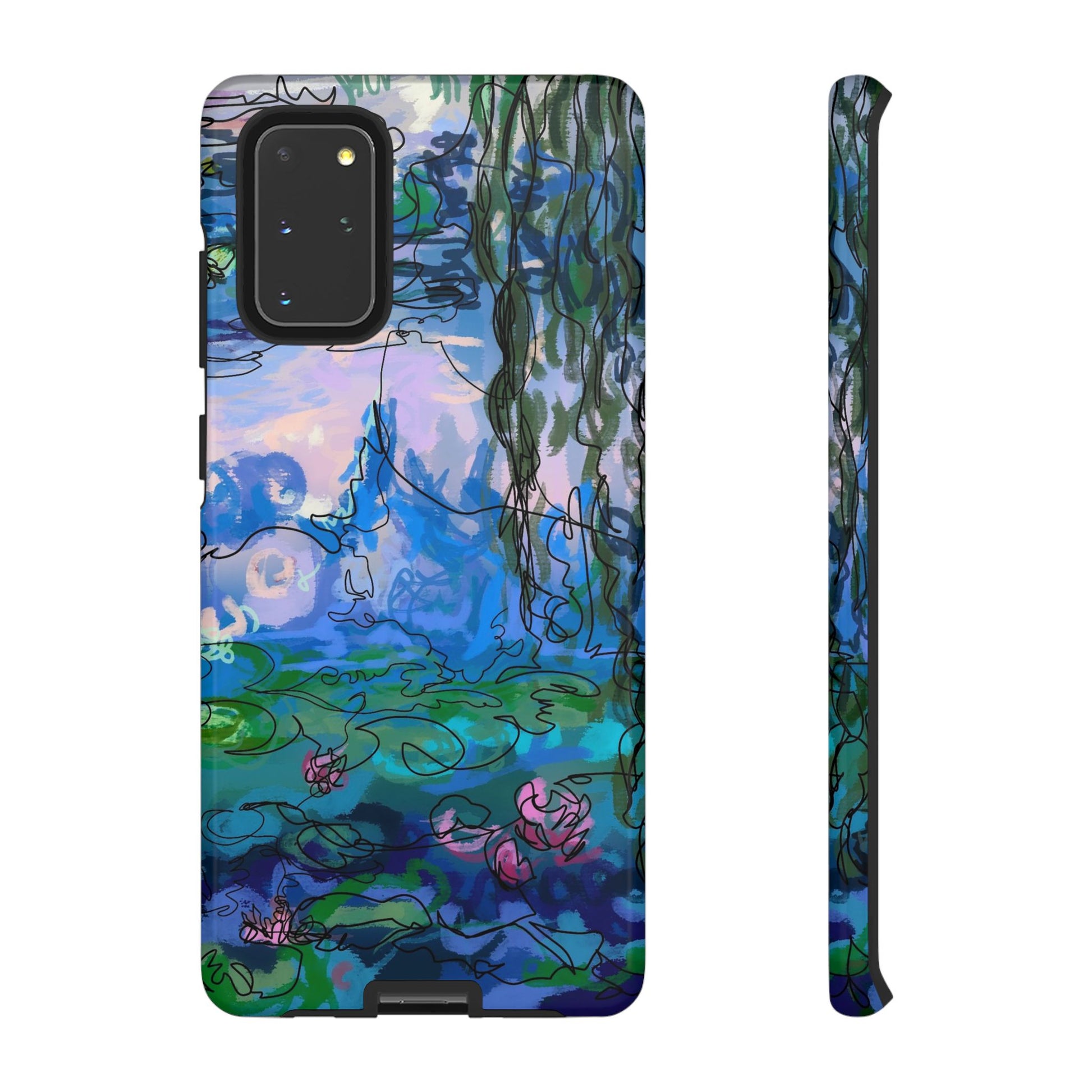 (Non-iphones) Tough Cases - Waterlilies