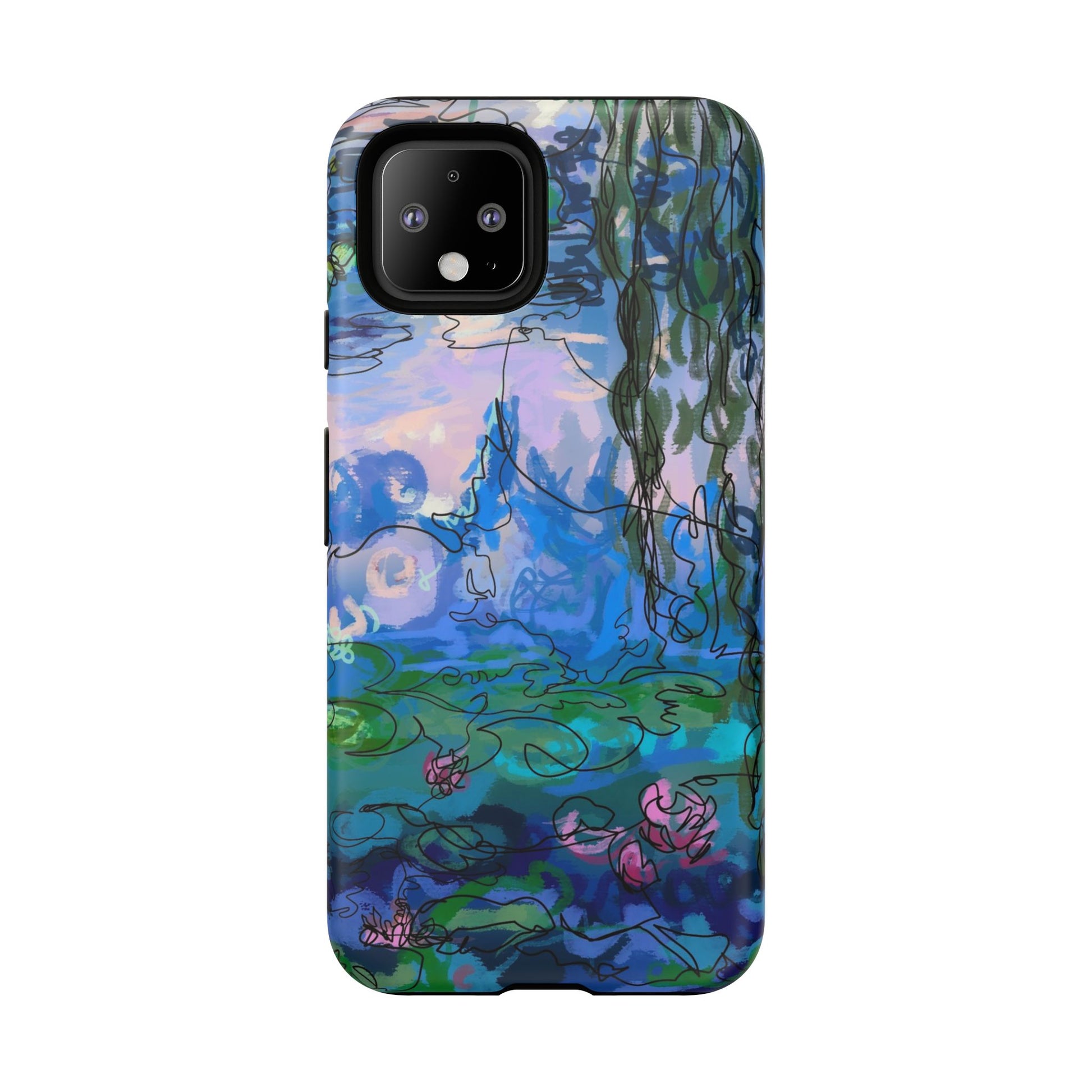 (Non-iphones) Tough Cases - Waterlilies