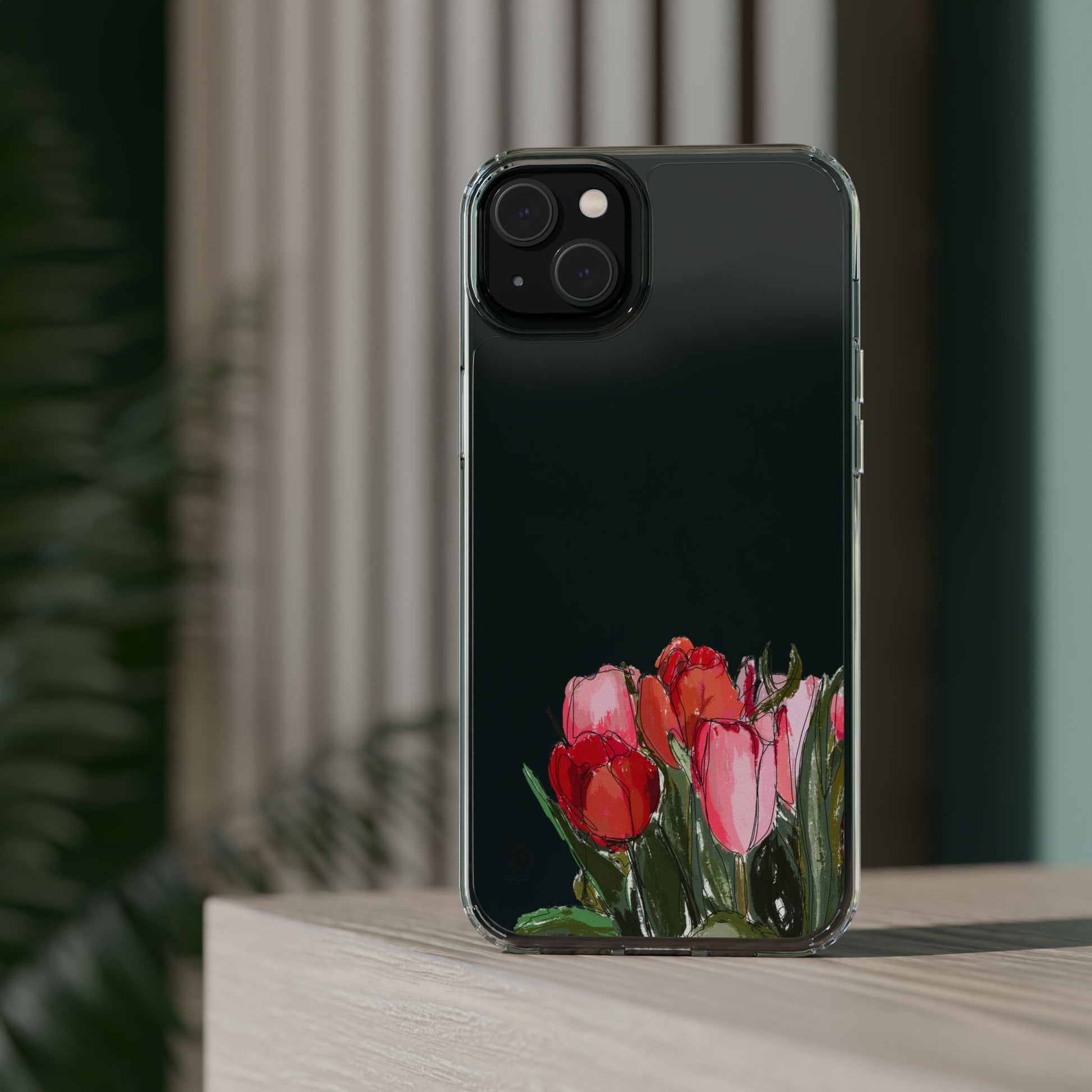 Dana's Tulips Clear Cases