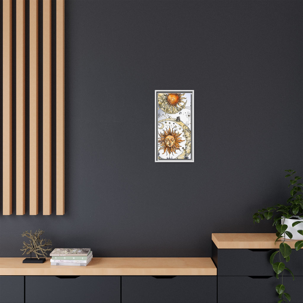 Celestial Matte Canvas, Framed (Multi-color)