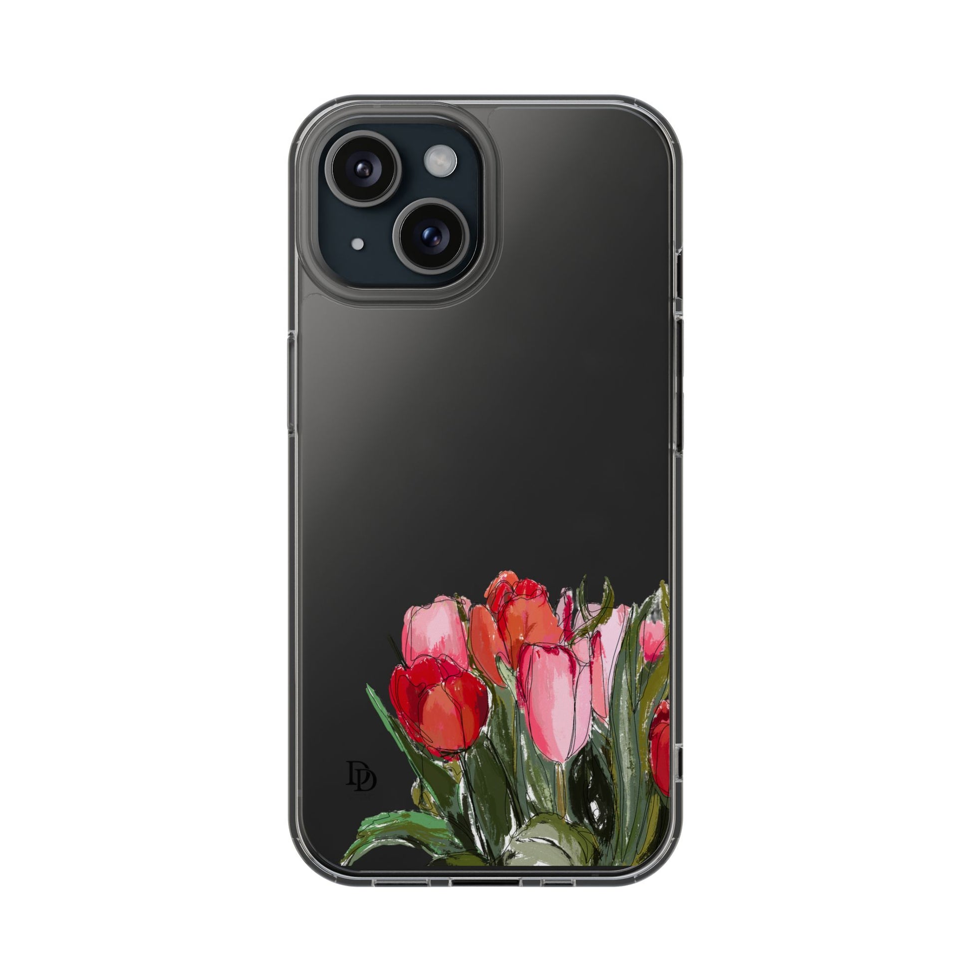 Dana's Tulips Clear Cases