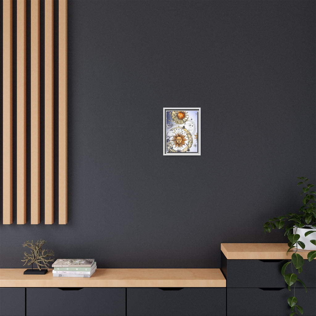 Celestial Matte Canvas, Framed (Multi-color)