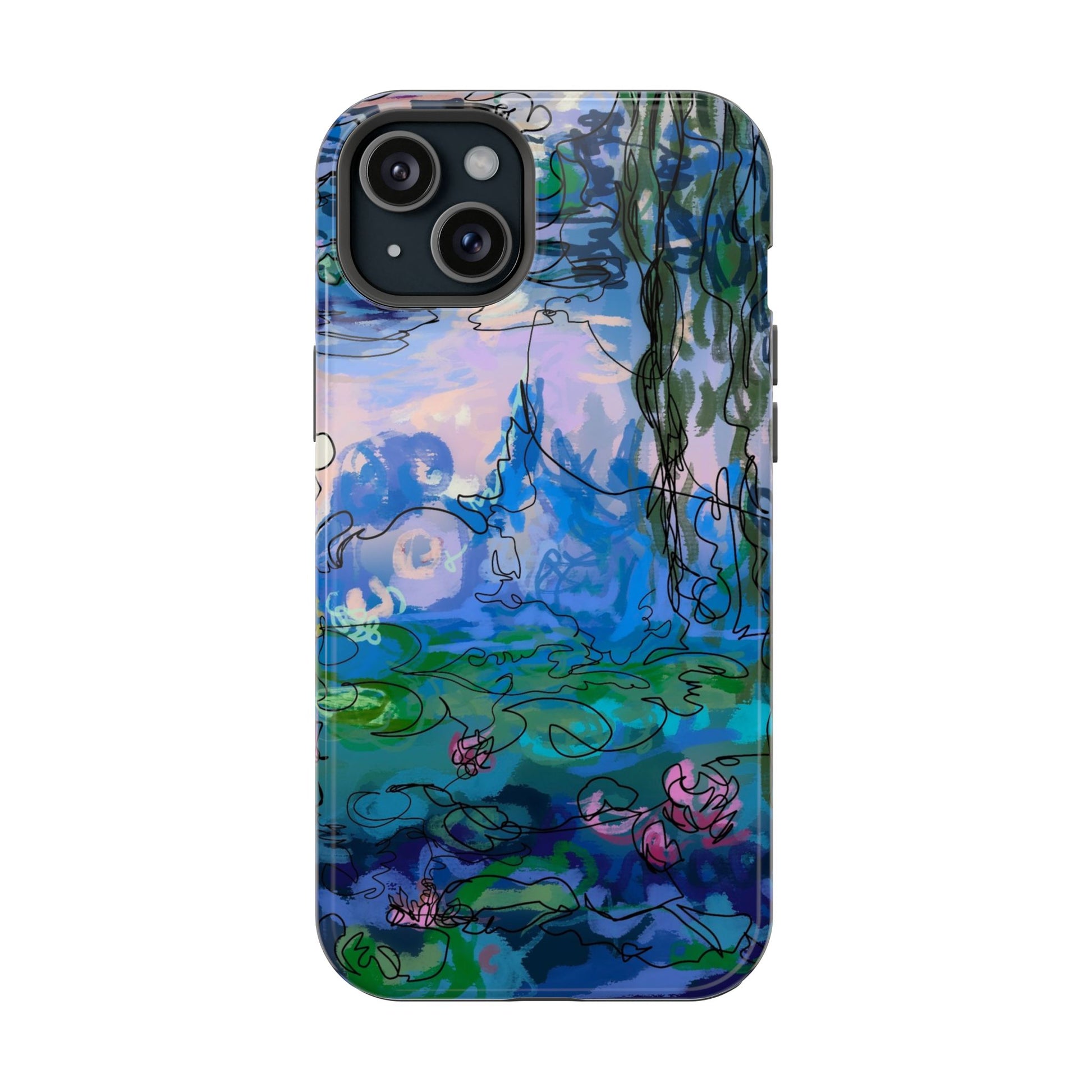 Magnetic Tough Cases - Waterlilies