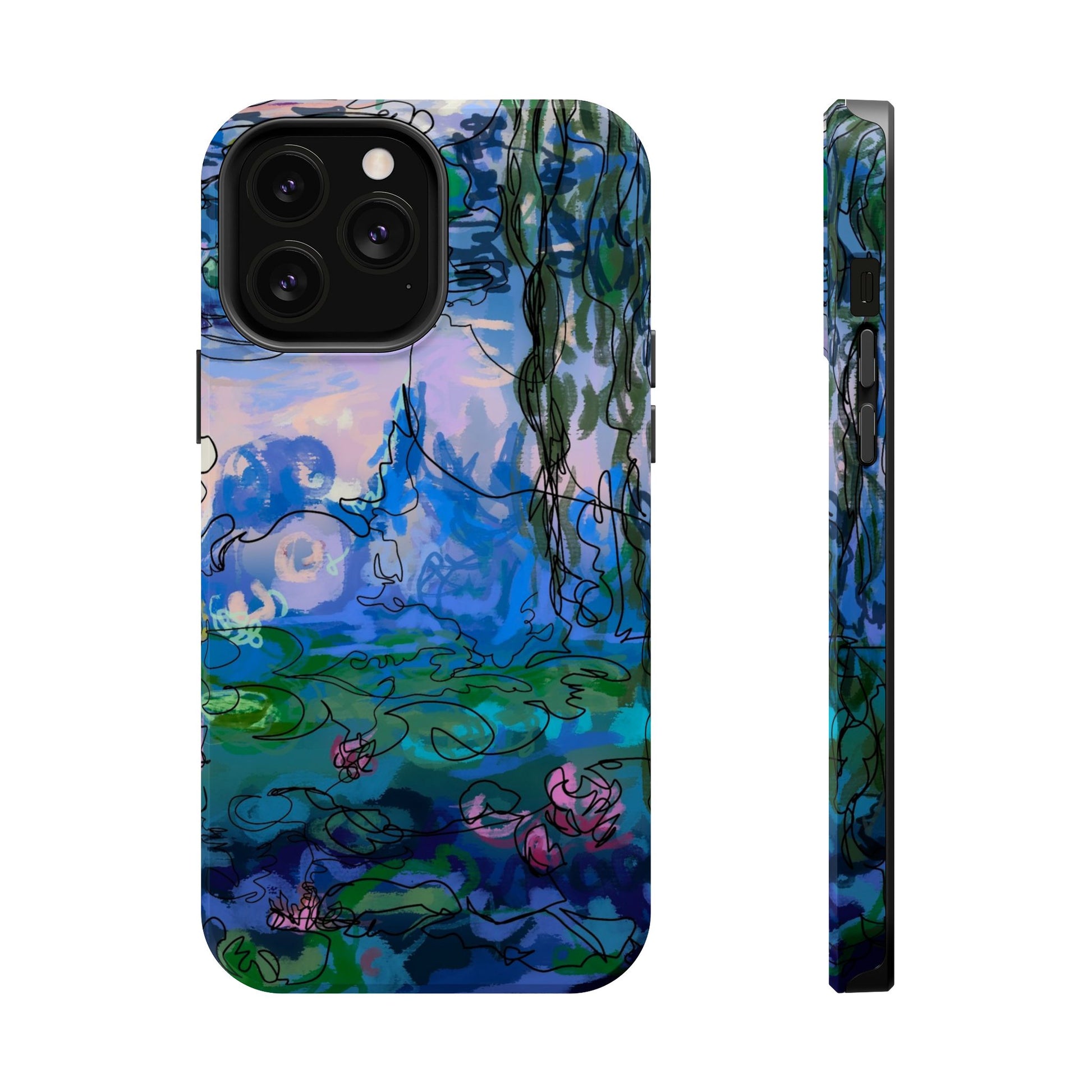 Magnetic Tough Cases - Waterlilies