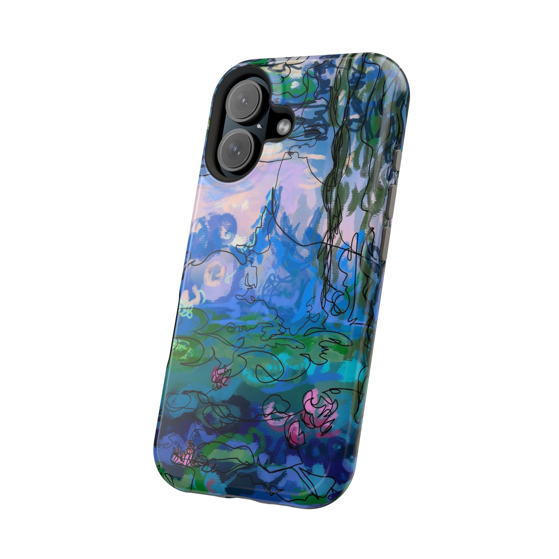 Magnetic Tough Cases - Waterlilies